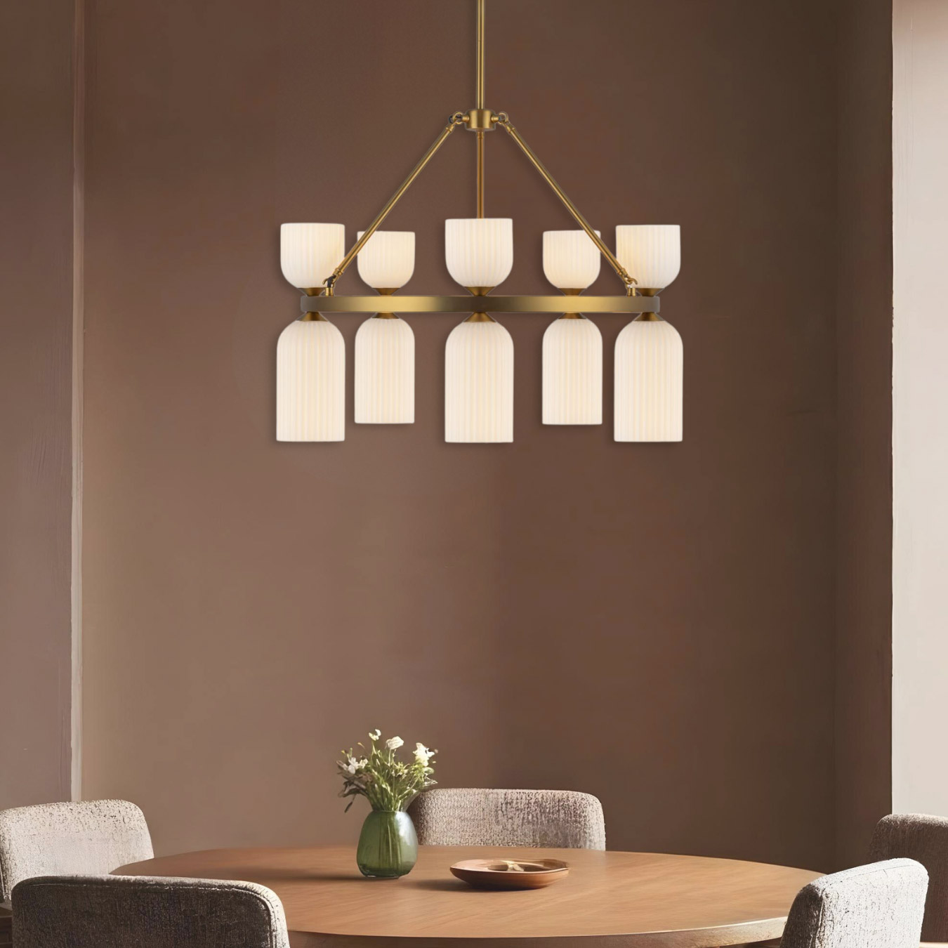 Light & Modern Romi 26 in. Chandelier