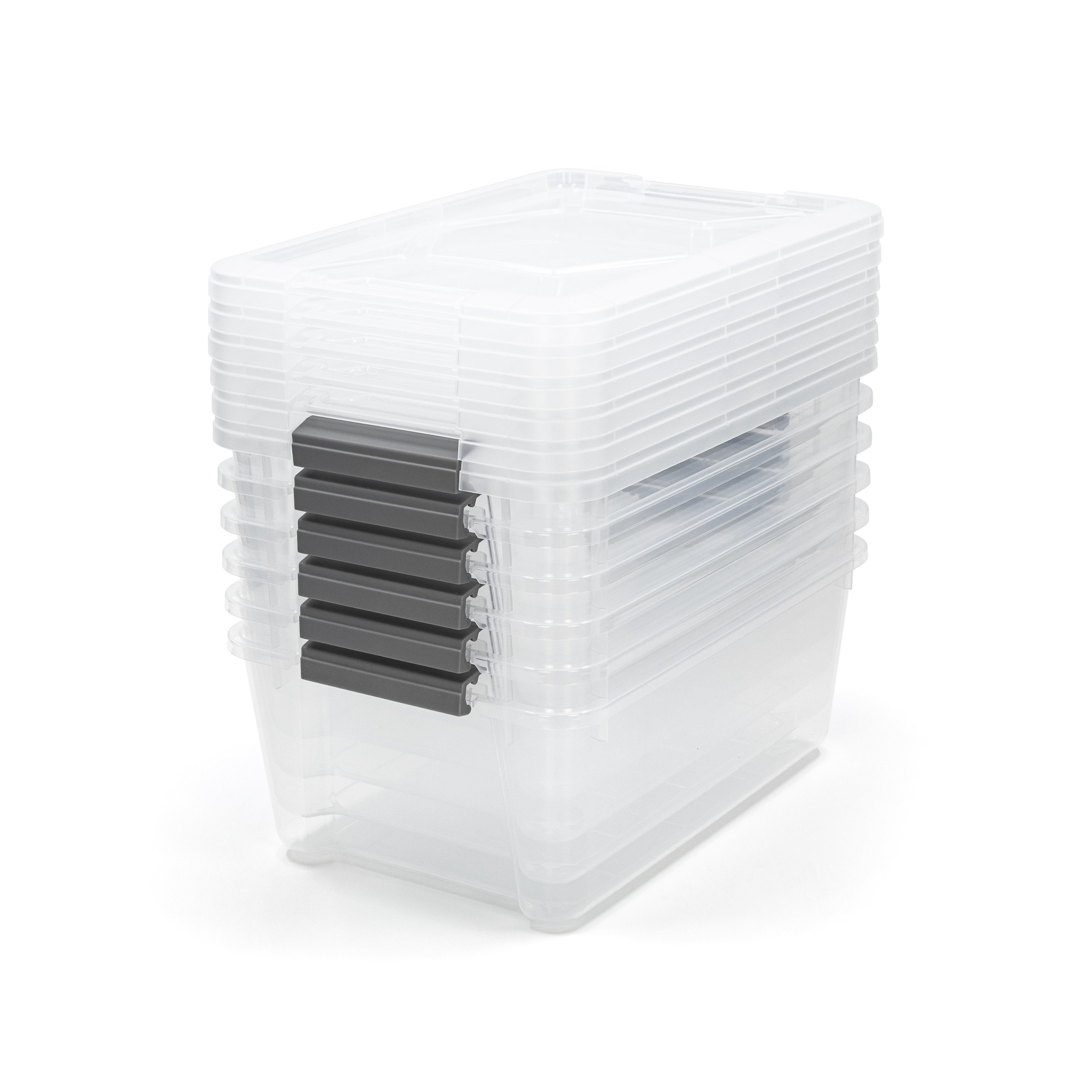 Accent 12.2 L Clear Container, pack of 6