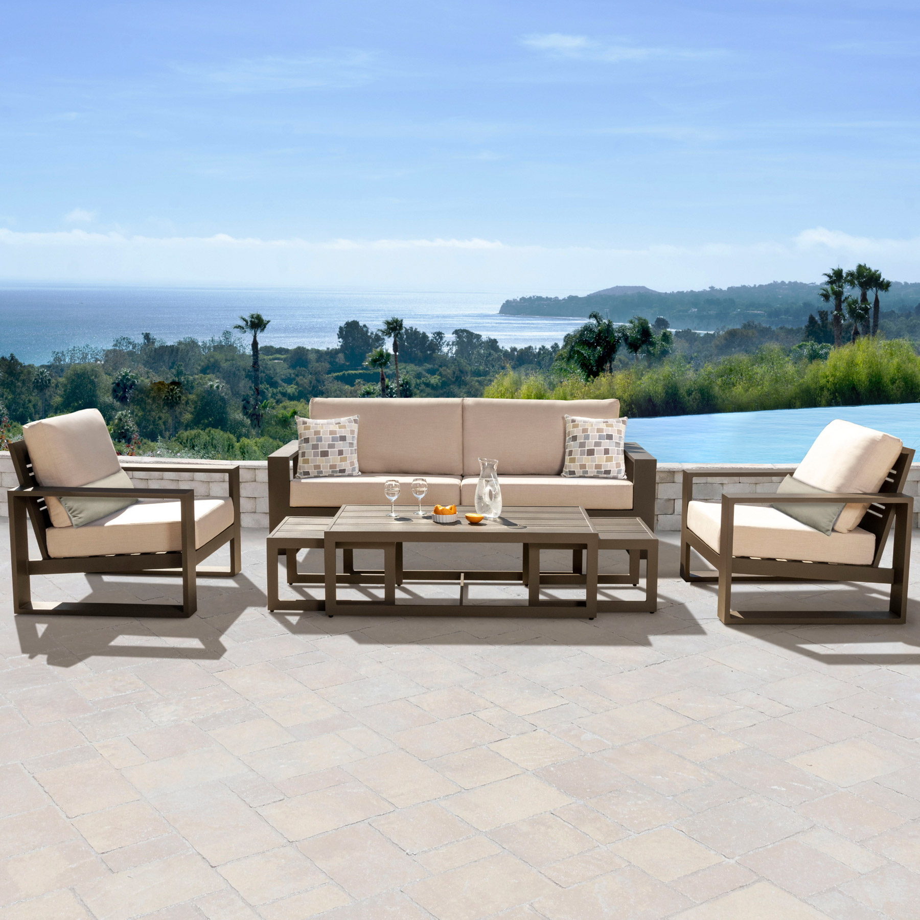 Torren 6-piece Outdoor Patio Seating Set