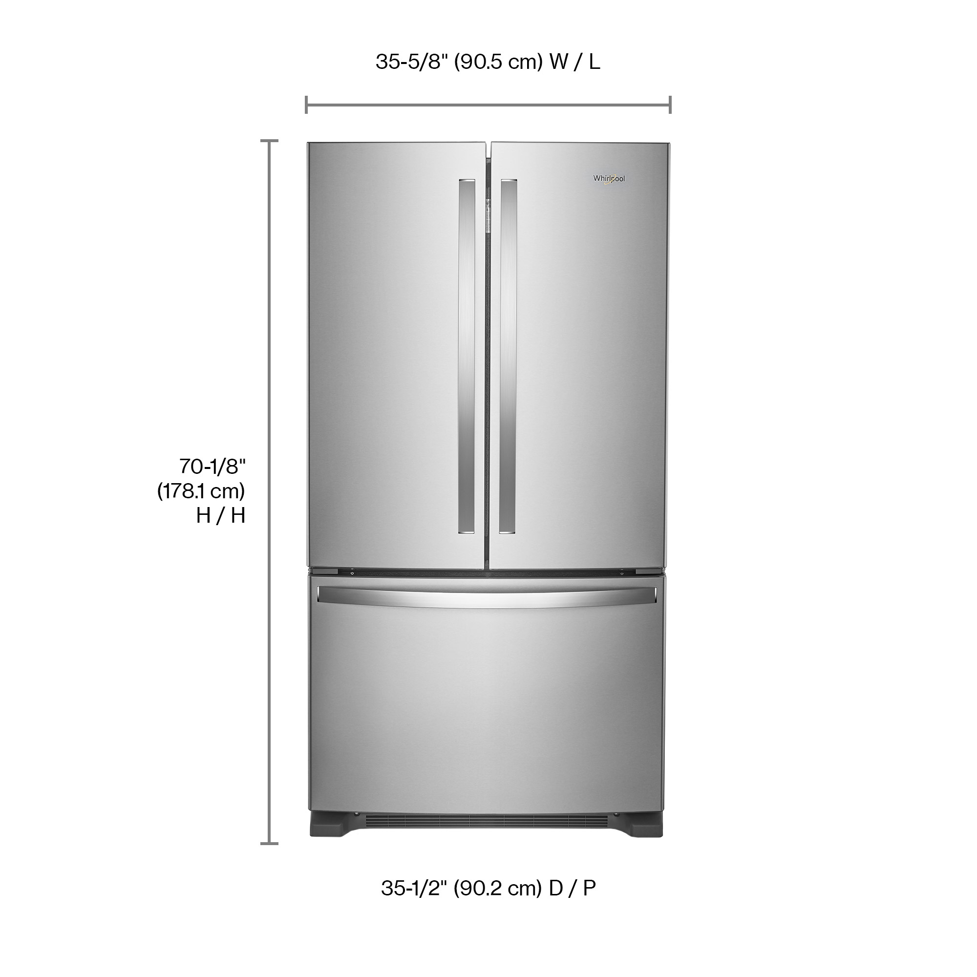 冷藏庫 fridge IEC Gross 425L PLATINUM SILVER TOP FREEZER WITH DOOR COOLING