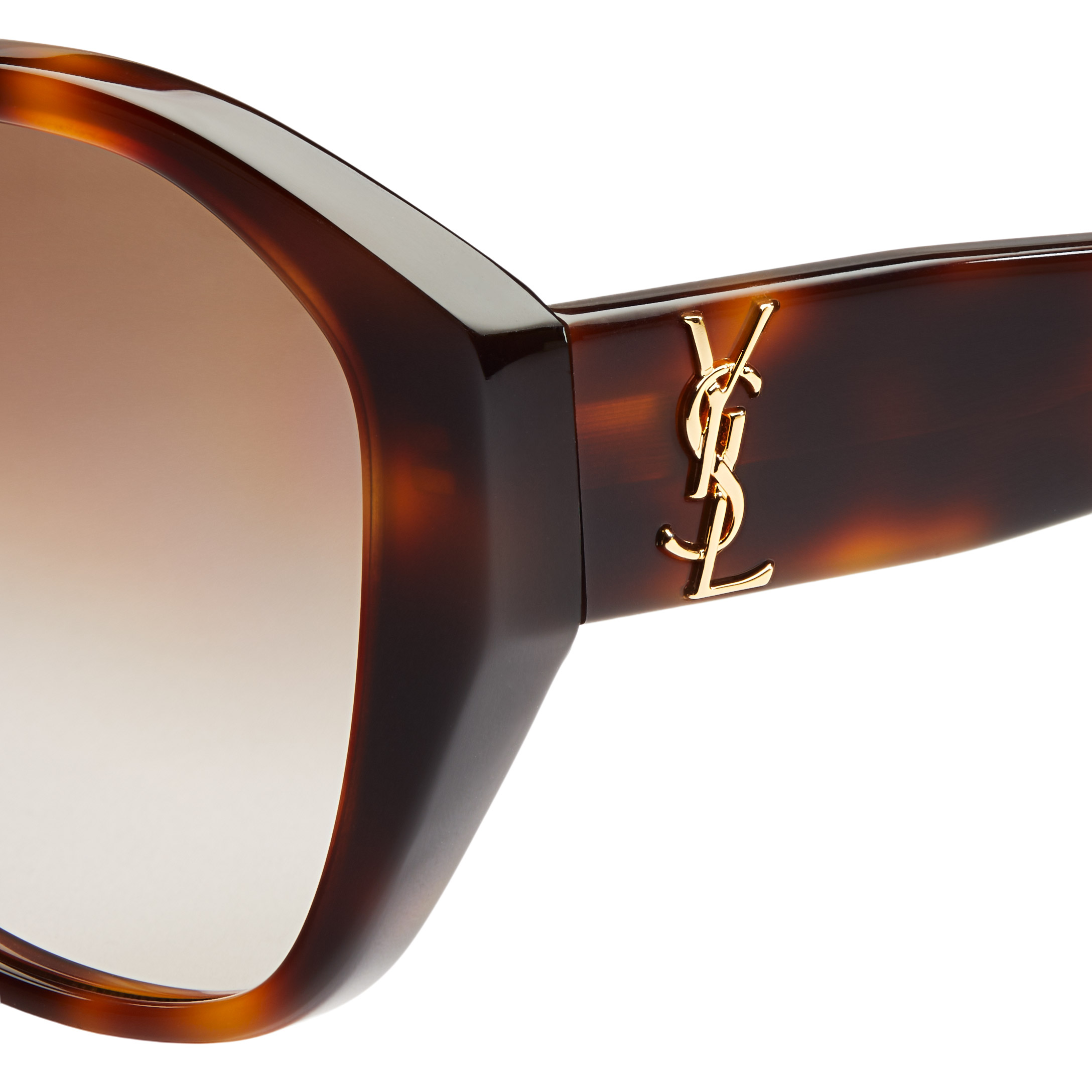 Saint Laurent SLM8FN Havana Brown Sunglasses | Costco