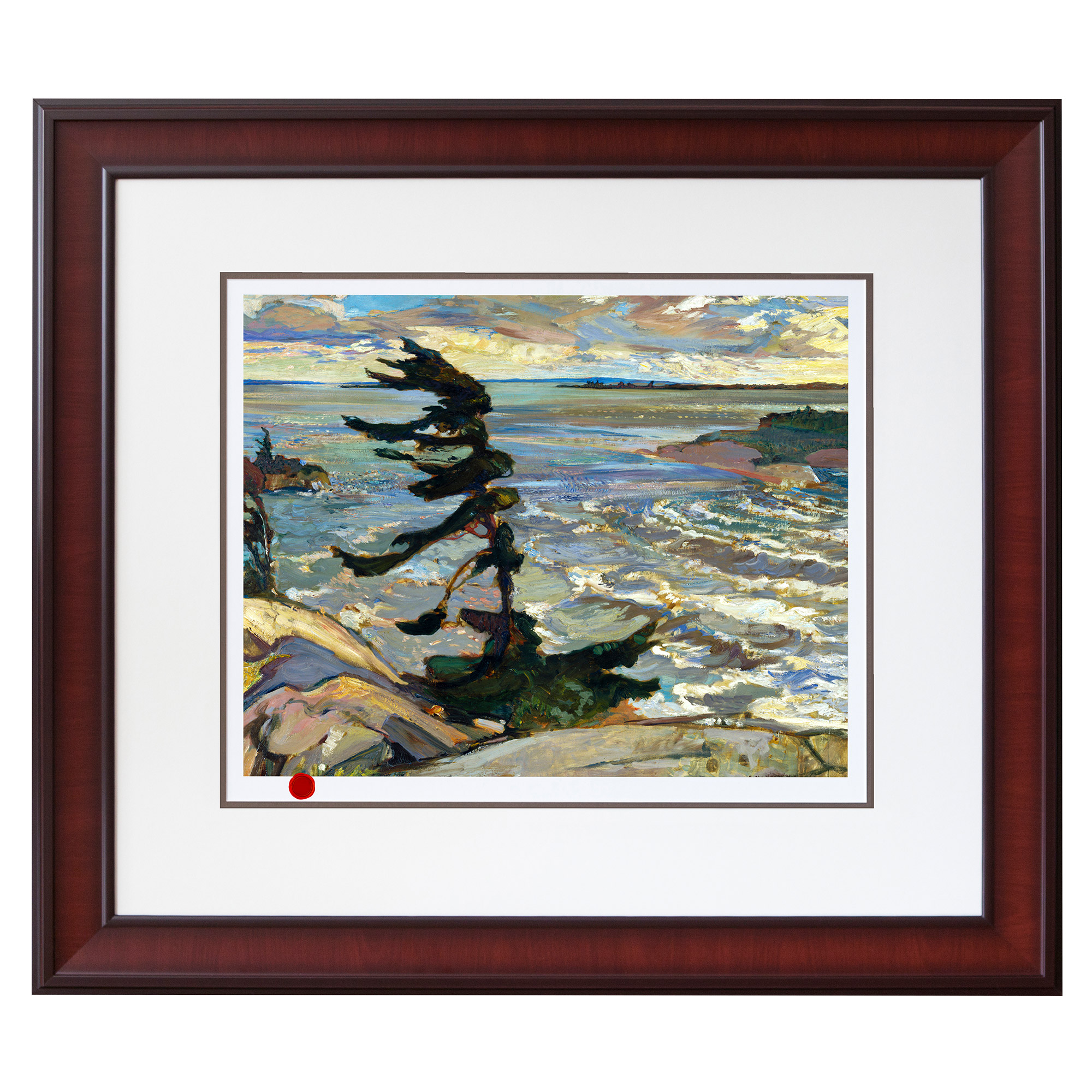 Stormy Weather Framed Print by Fred Varley
