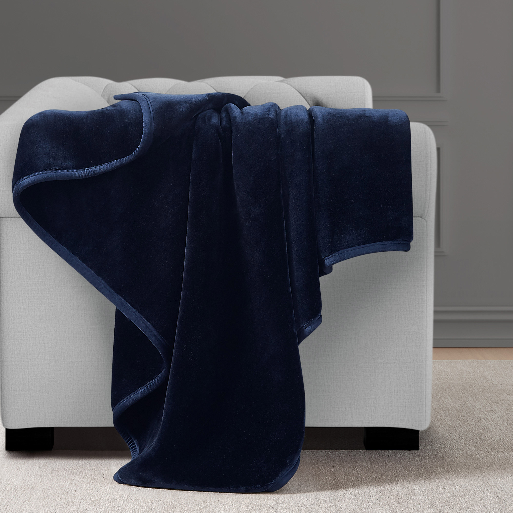 Royal Velvet Plush Throw
