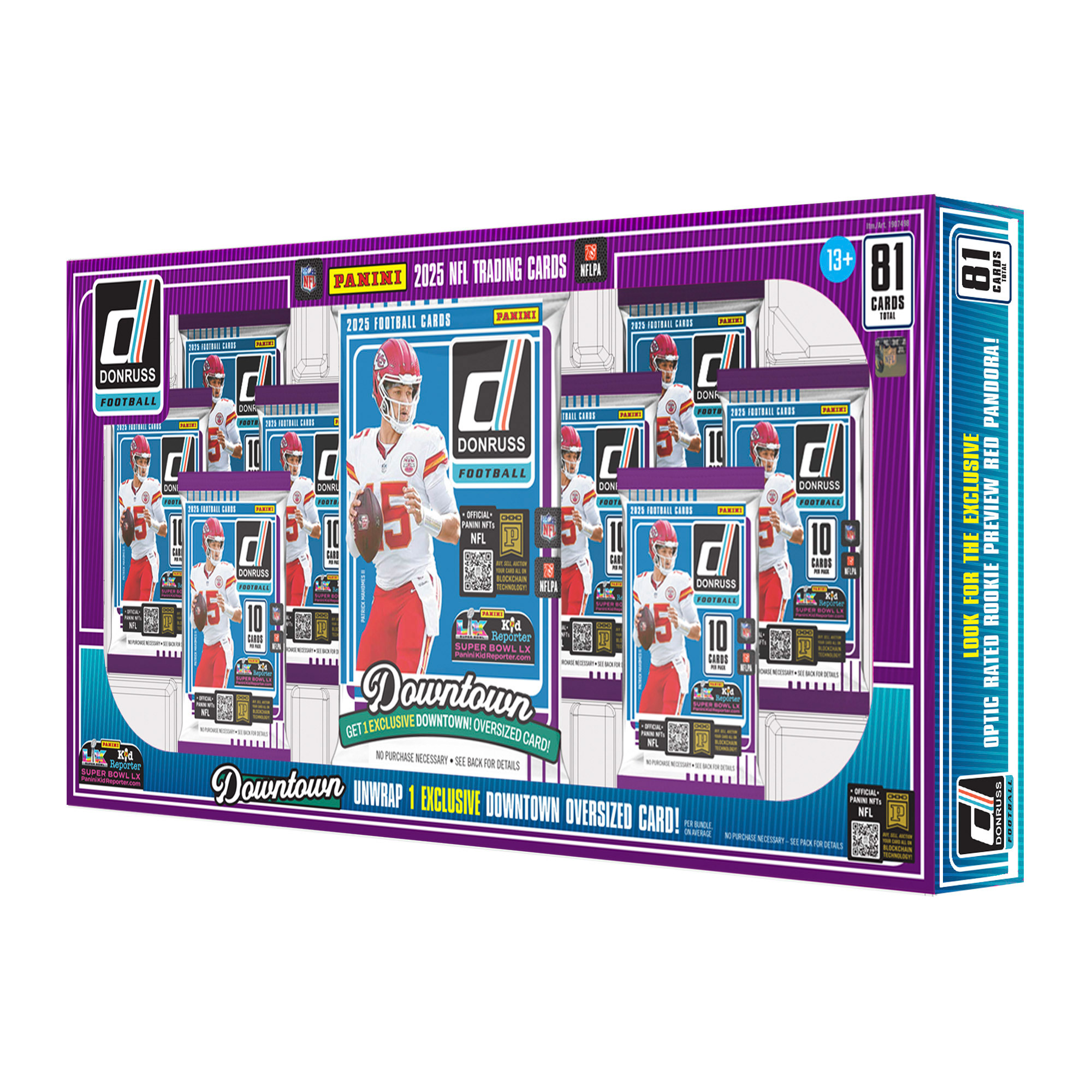 Panini Donruss Football Bundle 2-pack Costco
