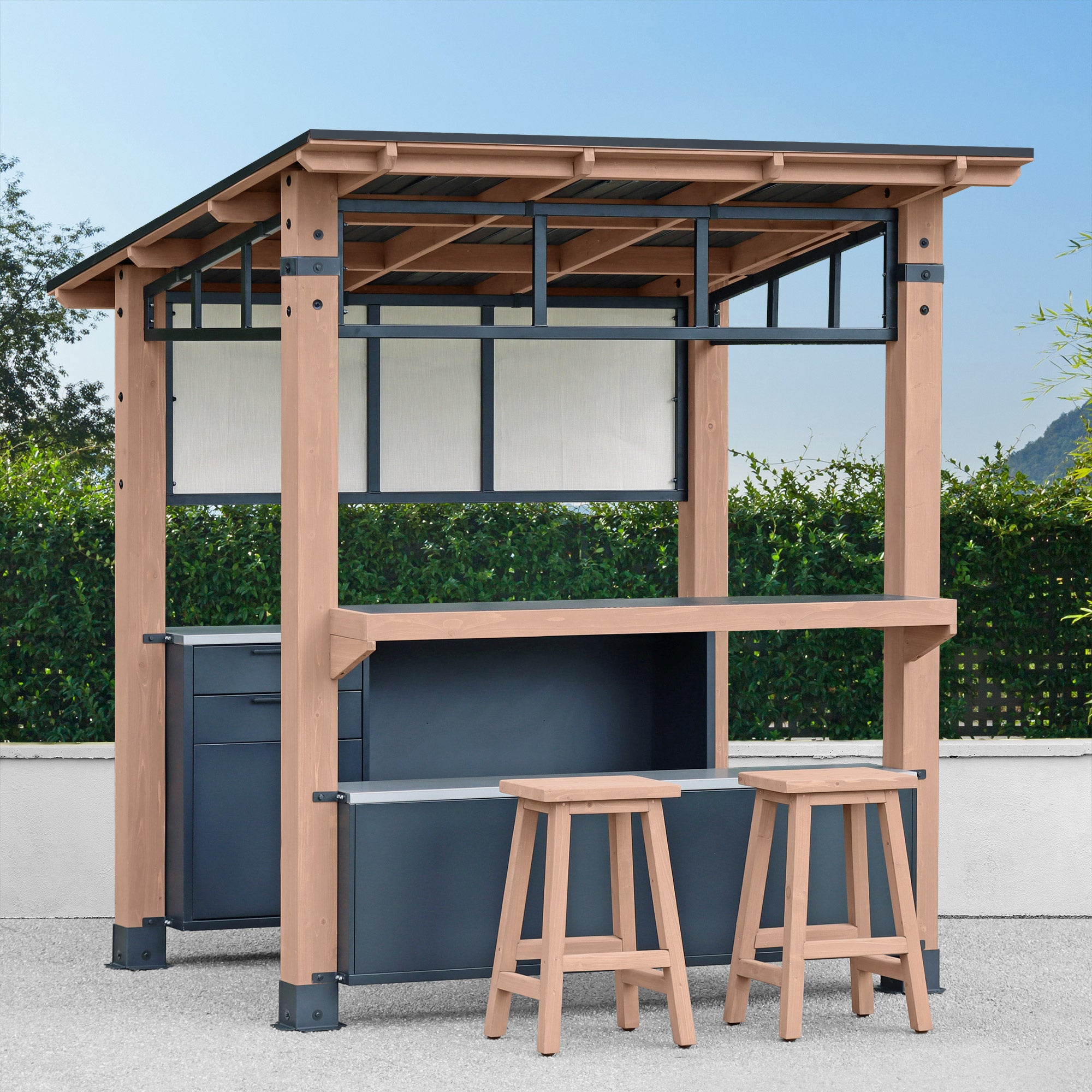 Yardistry 7.6 ' x 7.6' Cantina Gazebo | Costco