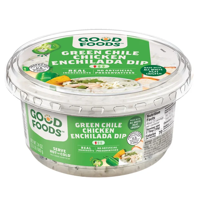 GOOD FOODS CHICKEN ENCHILADA DIP 24 OZ