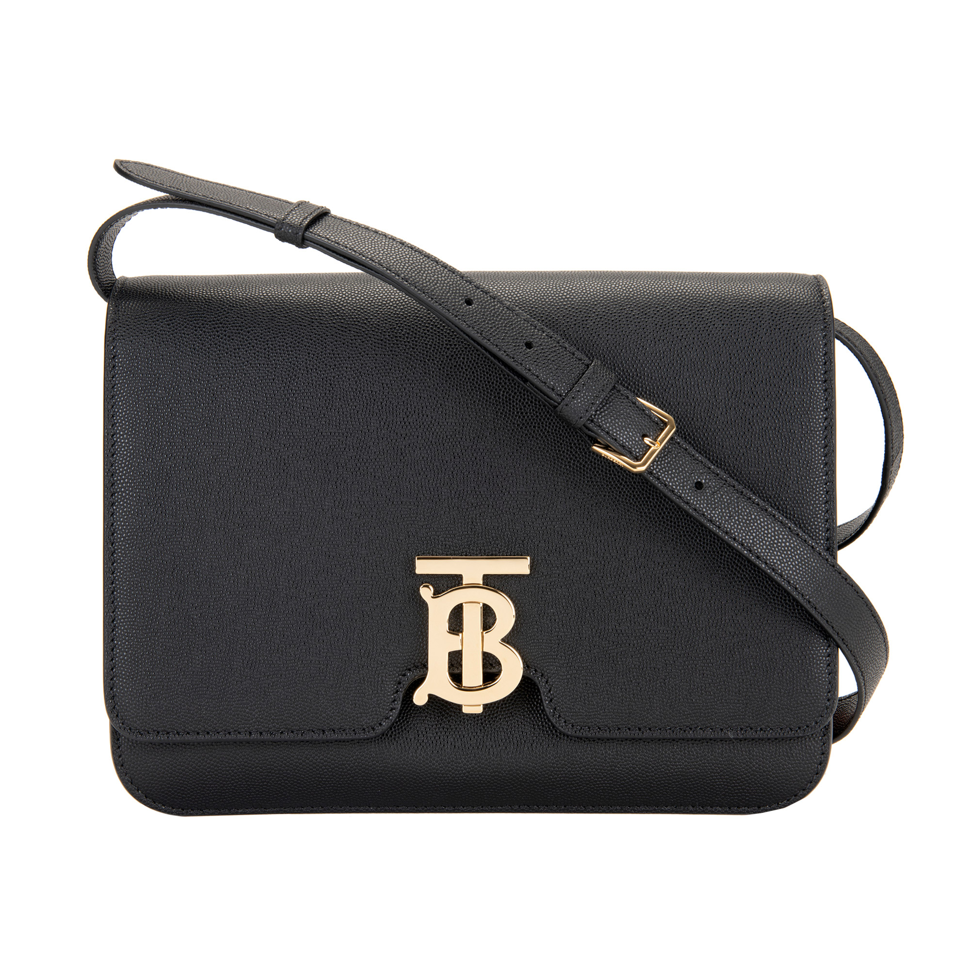 Burberry Medium Grainy Leather TB, Black | Costco