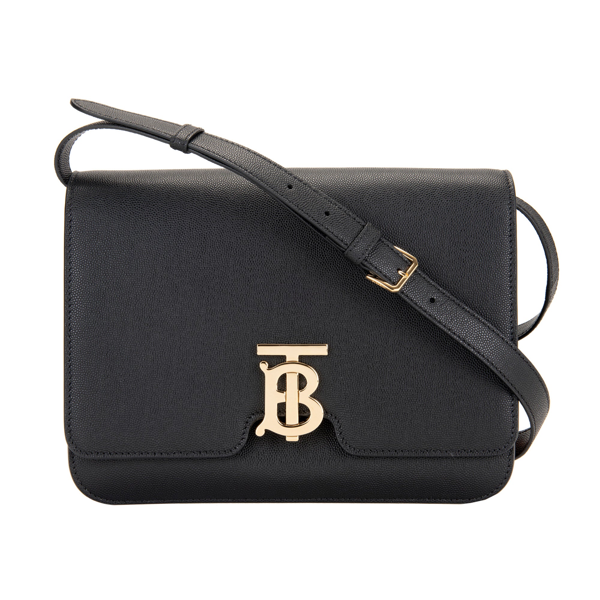 Burberry Medium Grainy Leather TB, Black | Costco