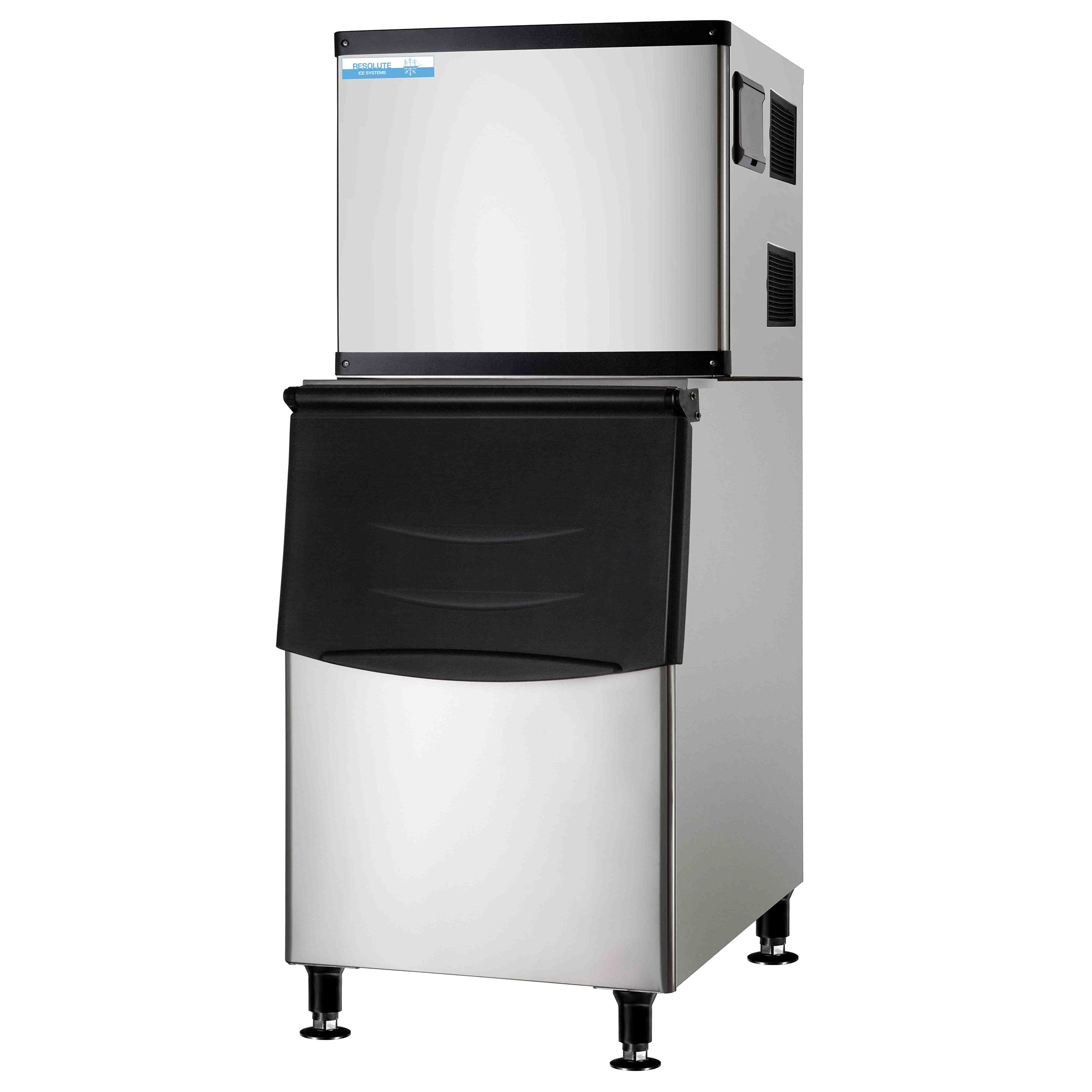 Eurodib Resolute Commercial Freestanding 420 lb. Head and Bin Combination Ice Maker
