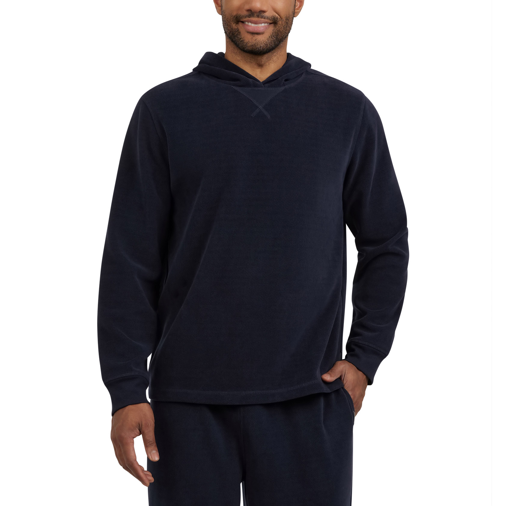 Eddie Bauer Textured Knit Lounge Hoodie