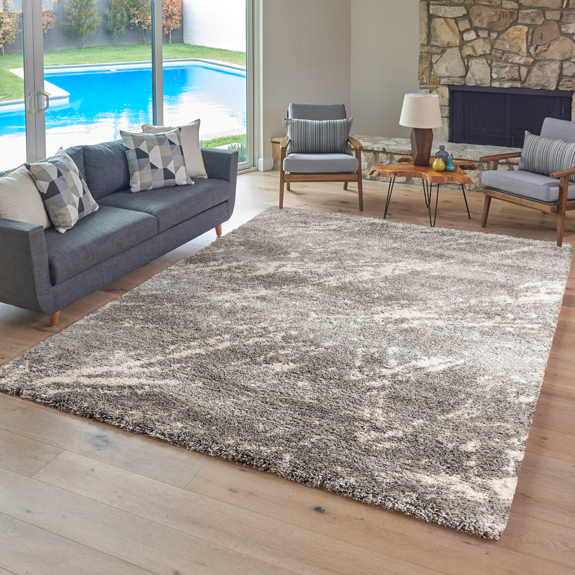 Thomasville Marketplace Luxury Shag Rug Collection, Adria, 7'10