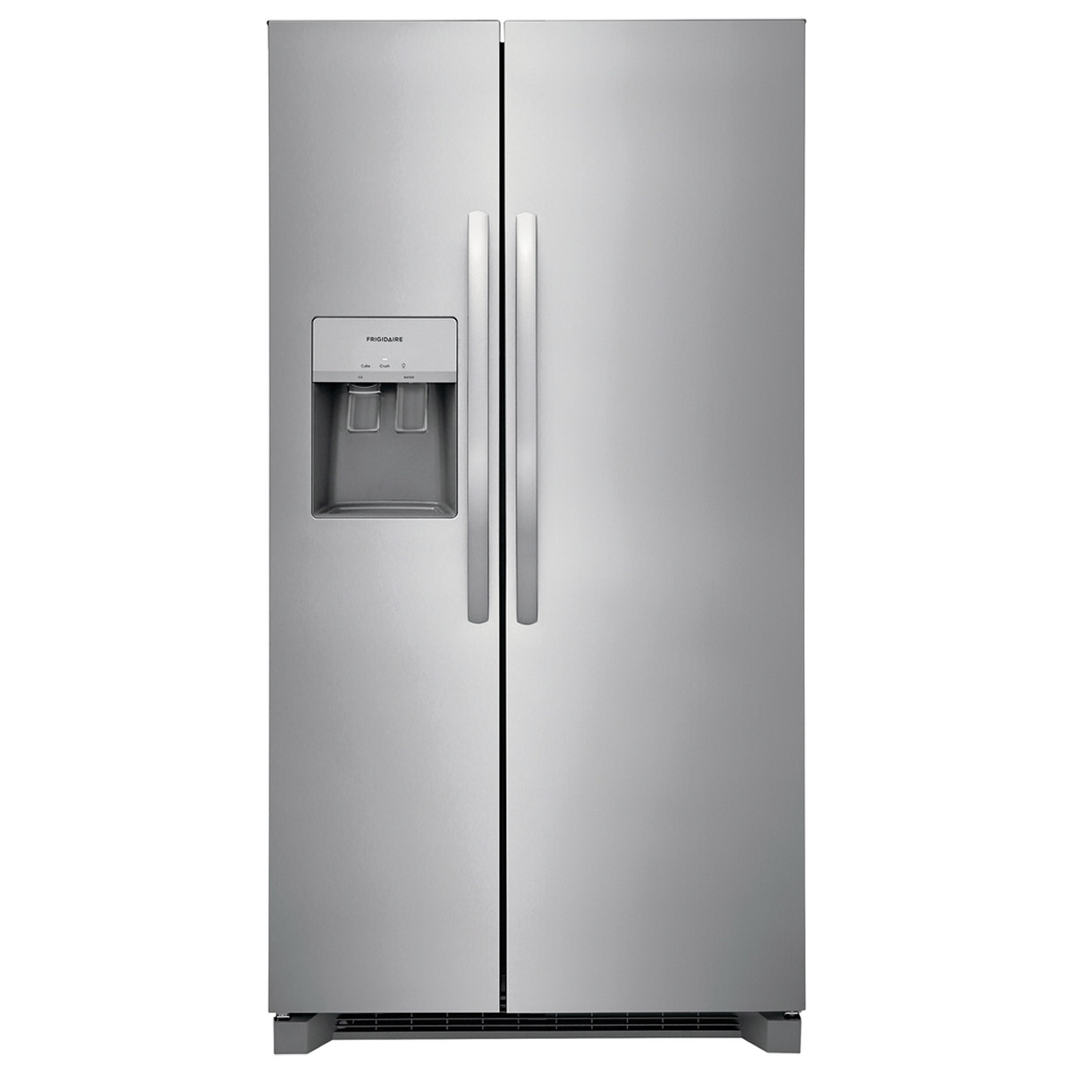 Frigidaire 36 in 25.6 cu ft. Stainless Steel Side-by-Side Refrigerator with Exterior Water Dispenser