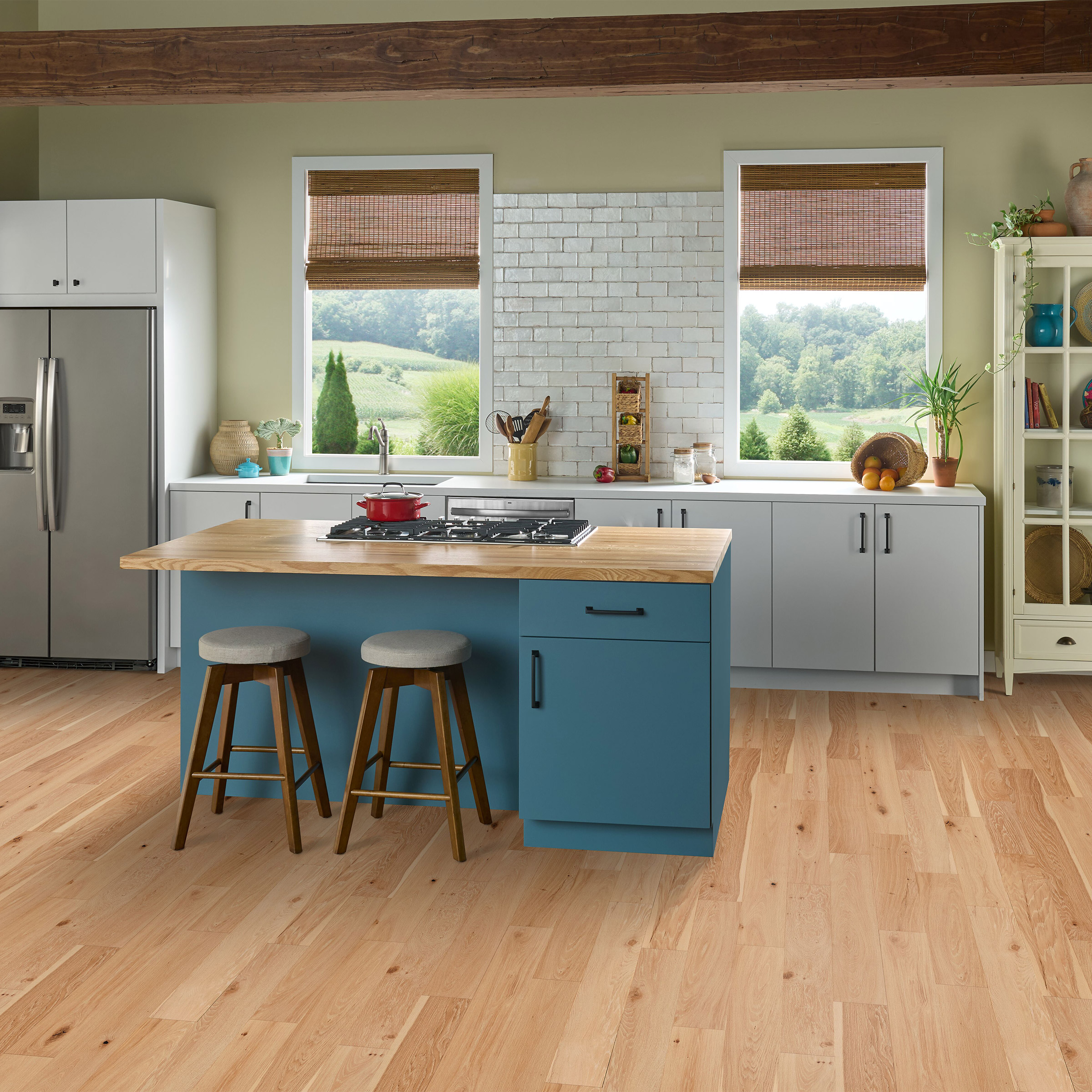 Hydropel by Bruce 1/2" Thick x 6-1/2” Wide Varying Length Waterproof Engineered Hardwood Flooring (25.58 sq.ft./carton)