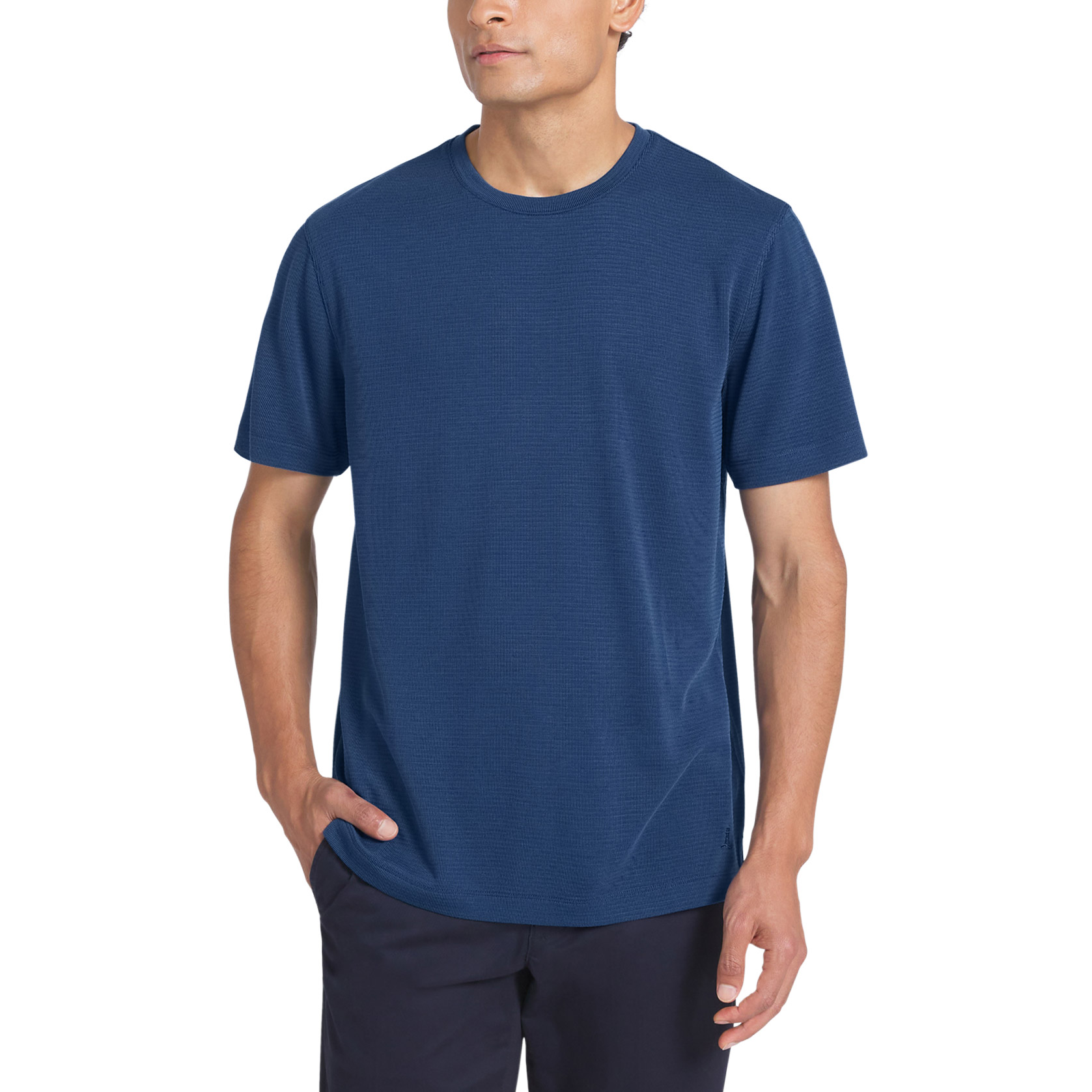 Lands End Mens Tee Shirt Short Sleeve Classic Fit Stretch Modal Blend S-XXL New