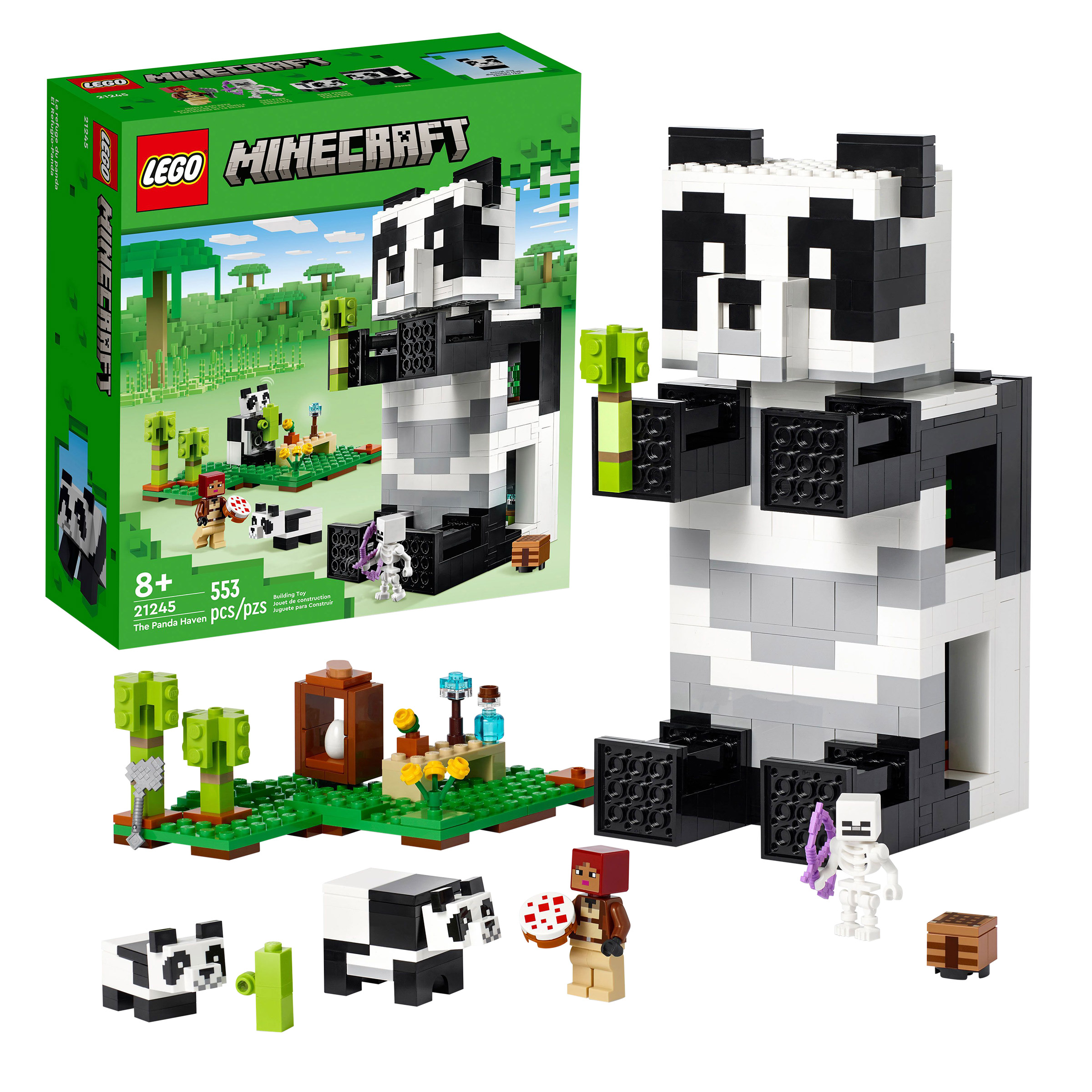 LEGO Minecraft The Panda Haven 21245 | Costco