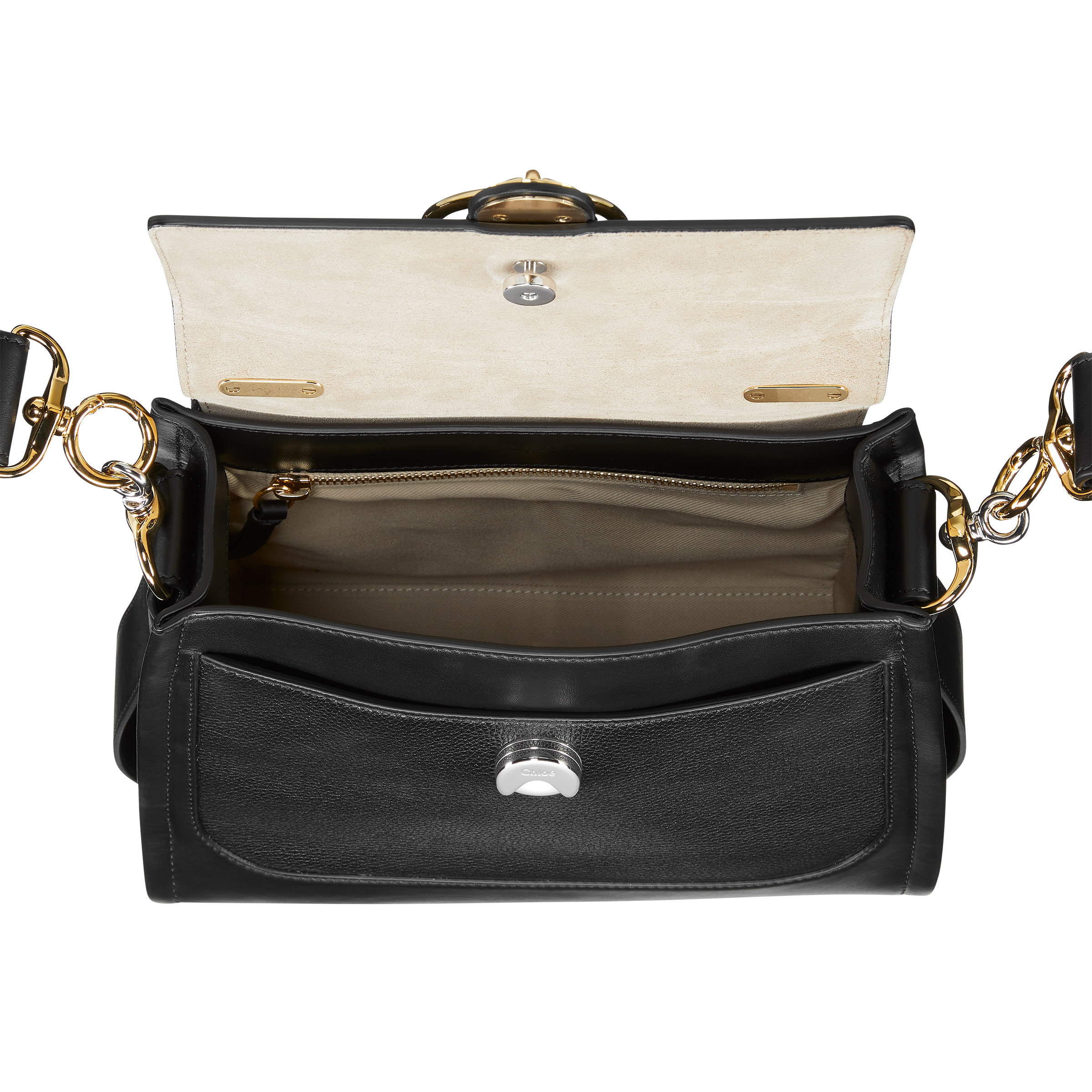Chloe Tess クロエ　テス　TESSスモールバッグ　ブラック Chloe Tess Small Crossbody Bag, Black | Costco
