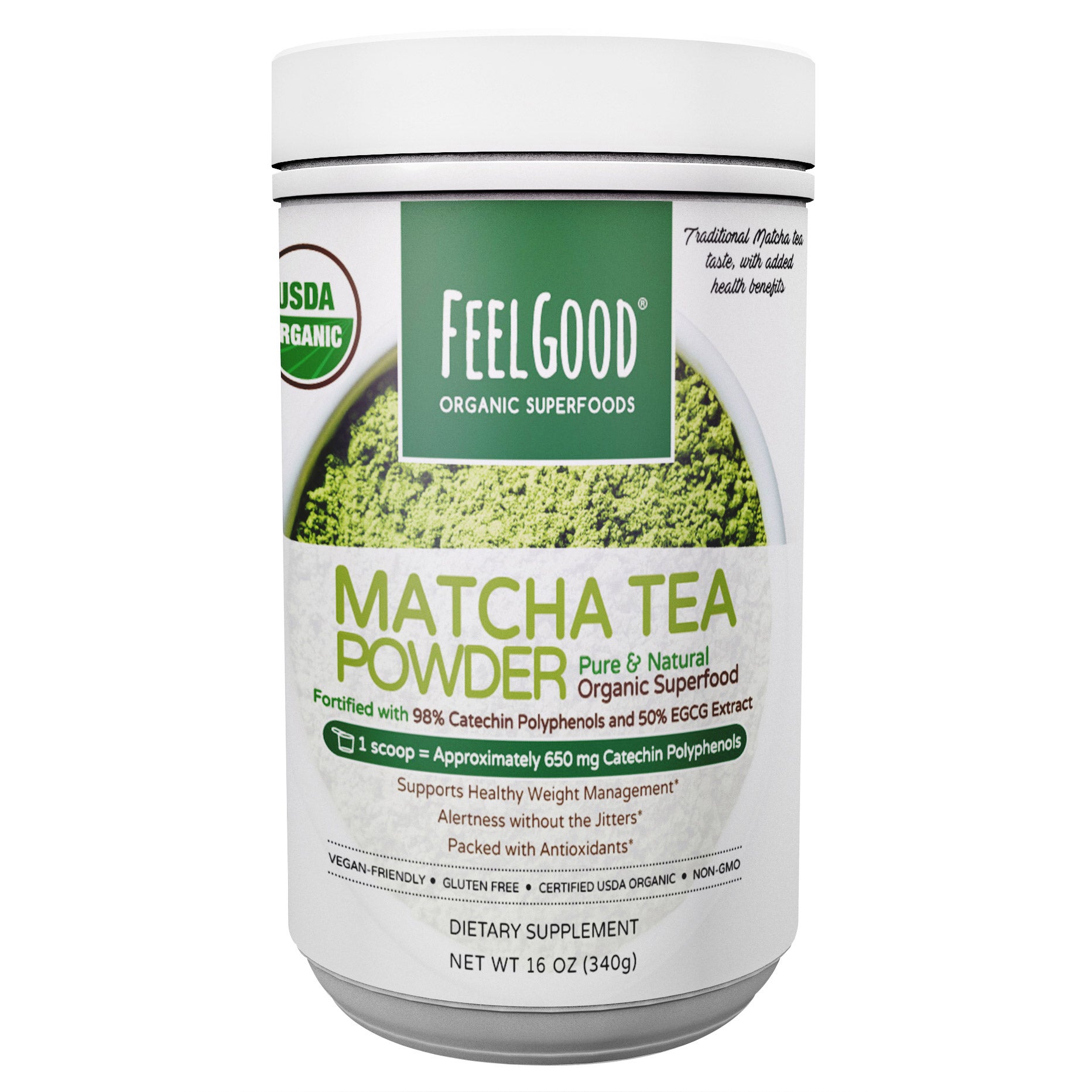 Feel Good Organic Matcha Tea Powder