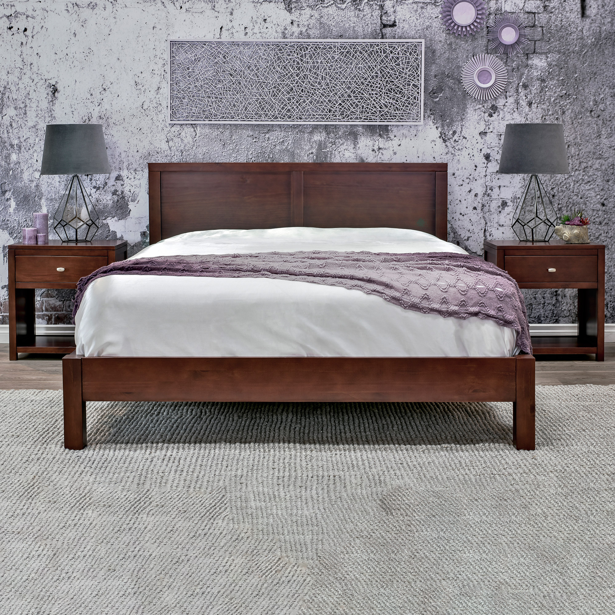 Pacifica Modern 4-piece King Bedroom Set