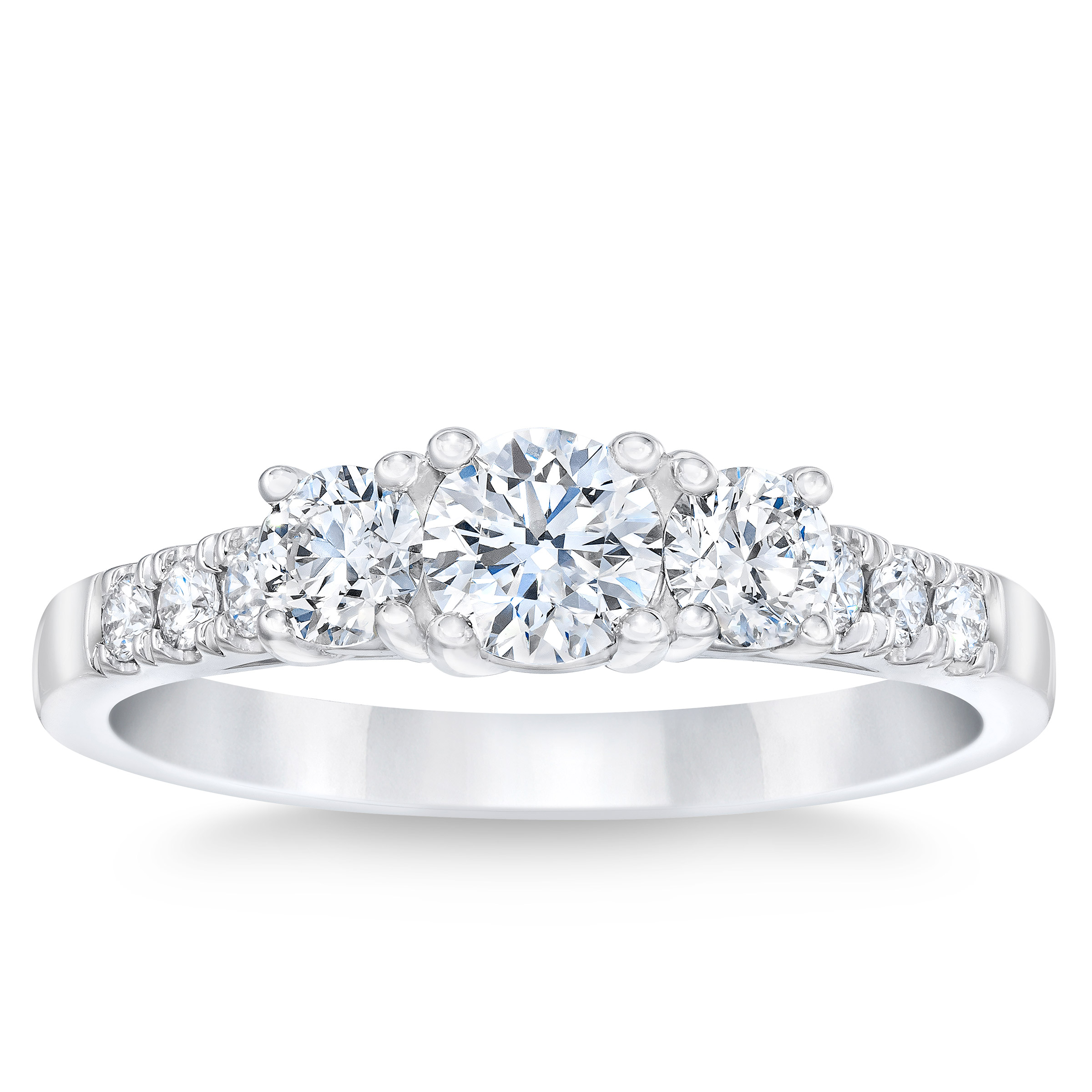 Round Brilliant Diamond Ring (0.90 ctw)