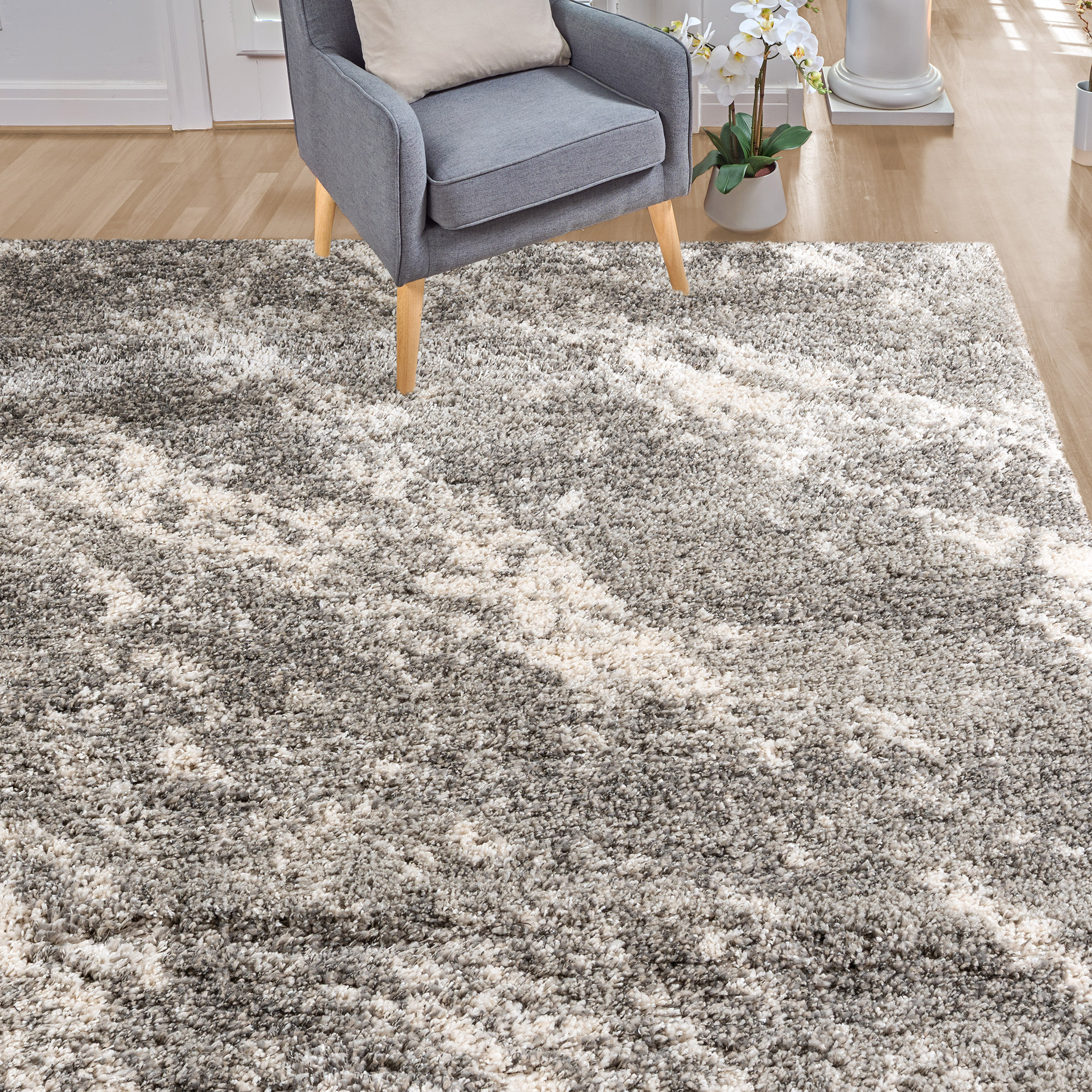 Thomasville Marketplace Luxury Shag Rug Collection, Adria, 7'10