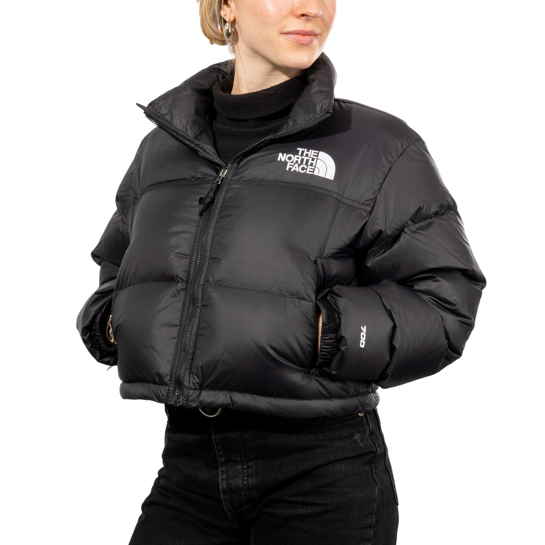 The North Face Women's Nuptse Short Jacket | Costco