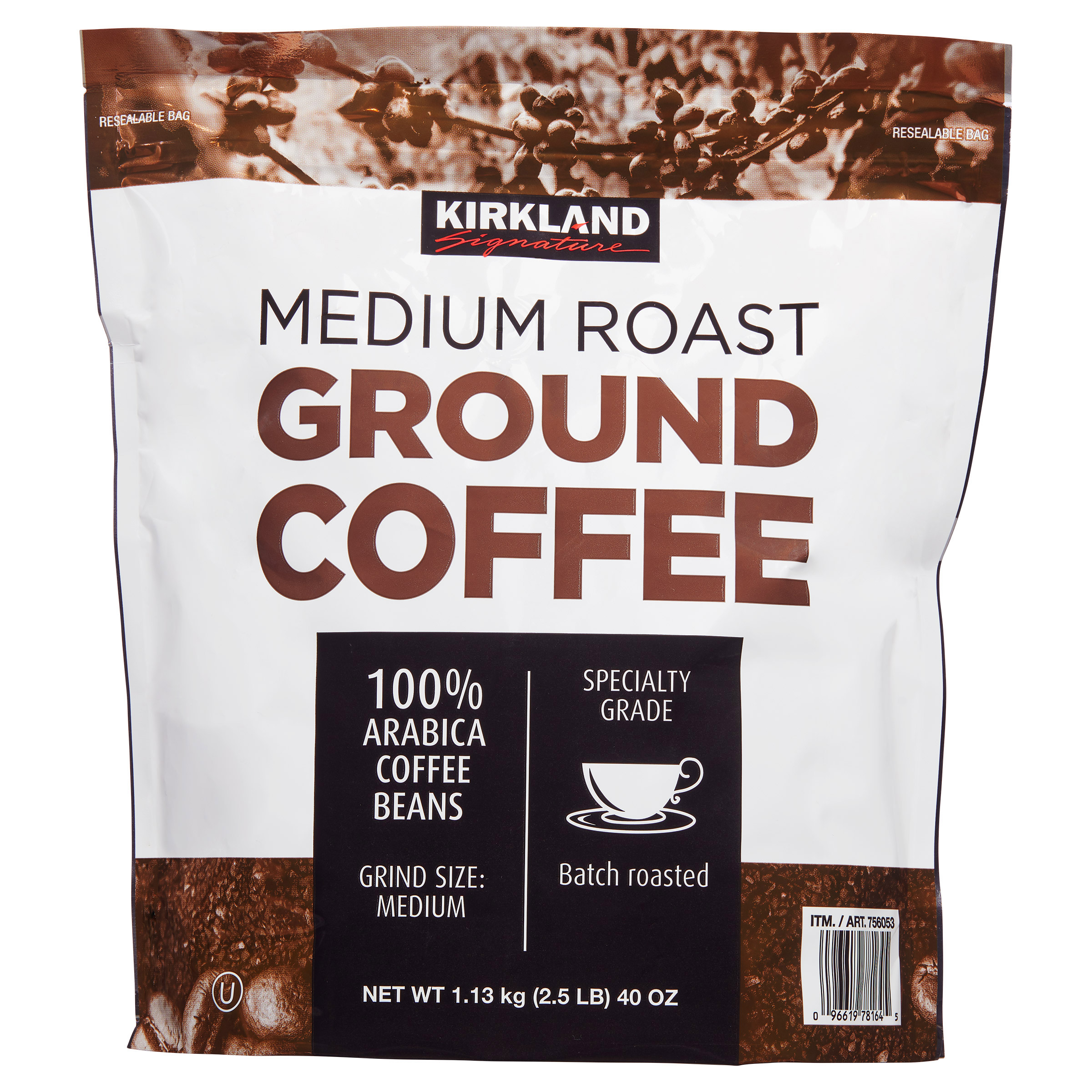 Kirkland Signature Medium Roast Coffee  40 oz.