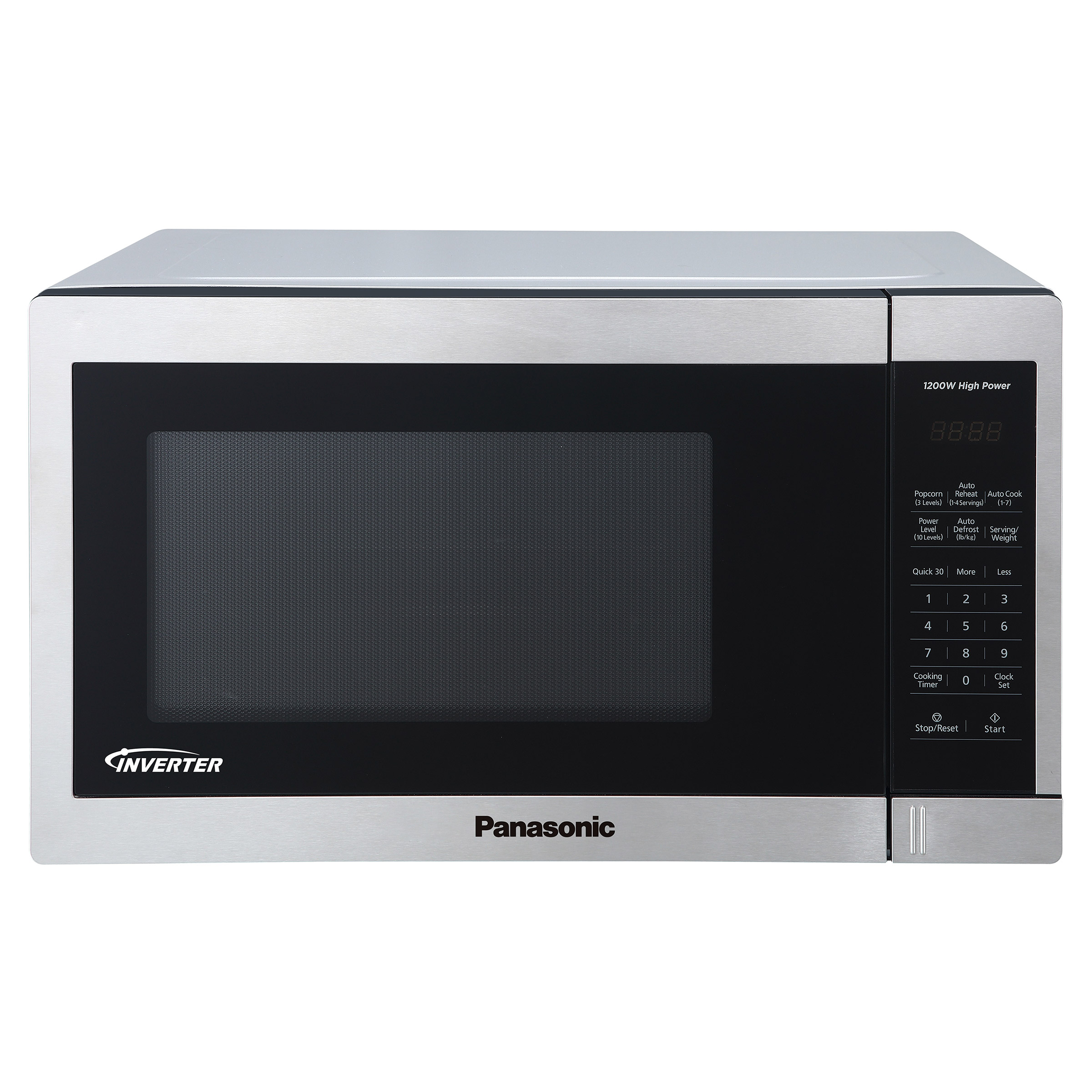 Panasonic 1.3CuFt Stainless Steel Countertop Microwave Oven NN-SC668S
