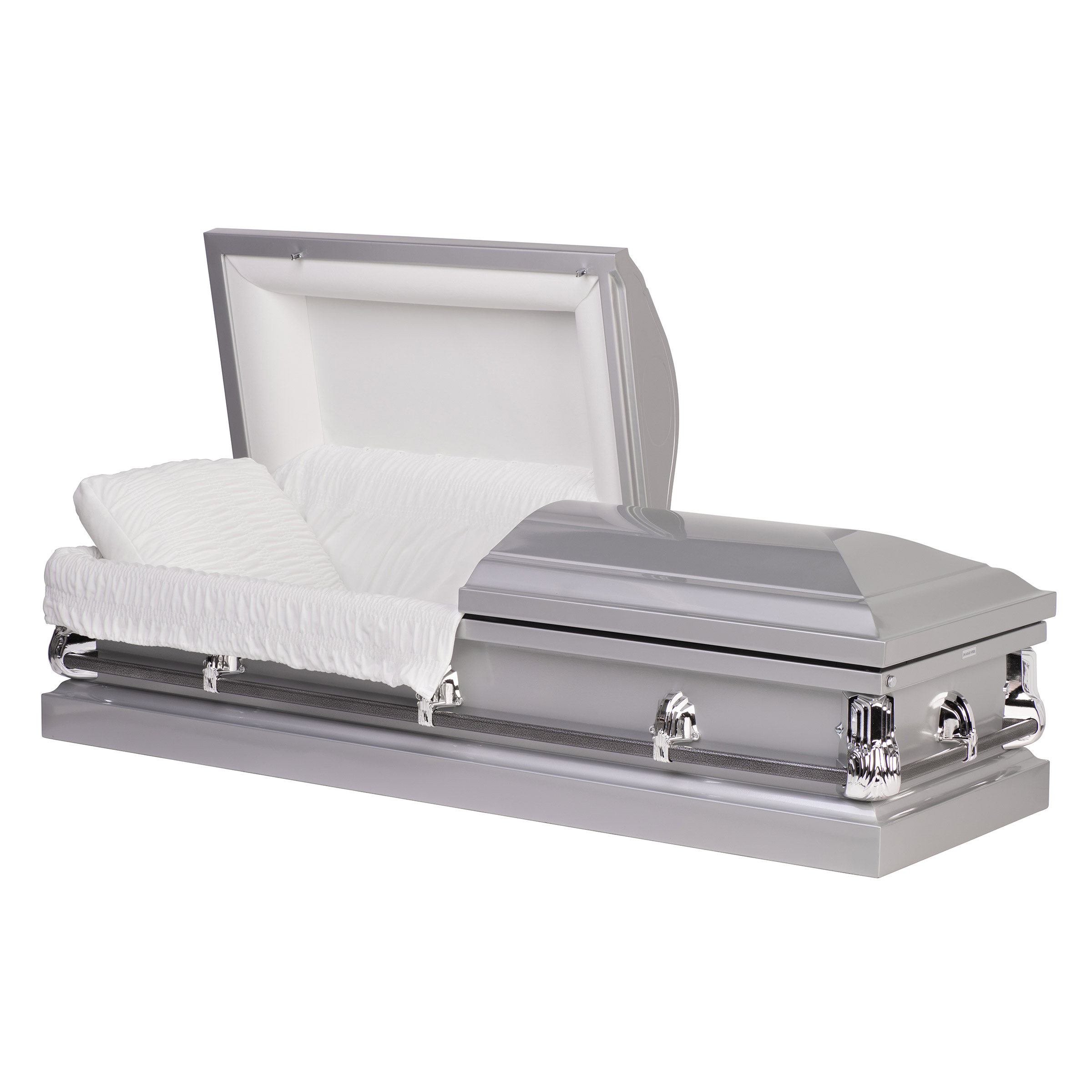 Walker Silver Knight Casket, Expedited Shipping