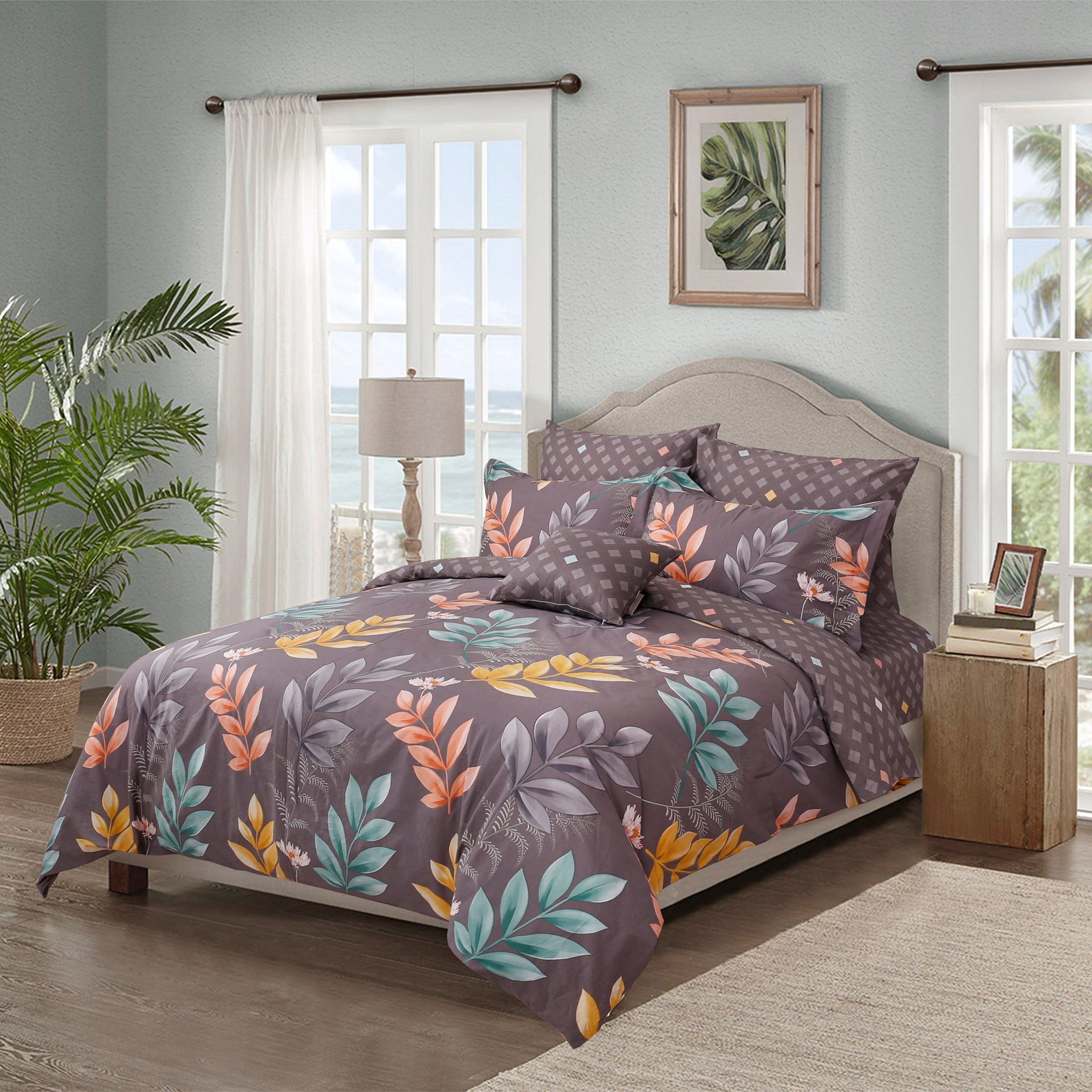 North Home Garden Duvet Cover Set