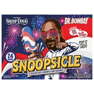 DR. BOMBAY SNOOPSICLE 24/1.65OZ (1.23QT)