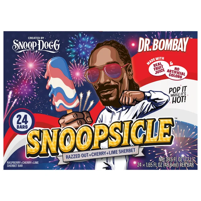 DR. BOMBAY SNOOPSICLE 24/1.65OZ (1.23QT)