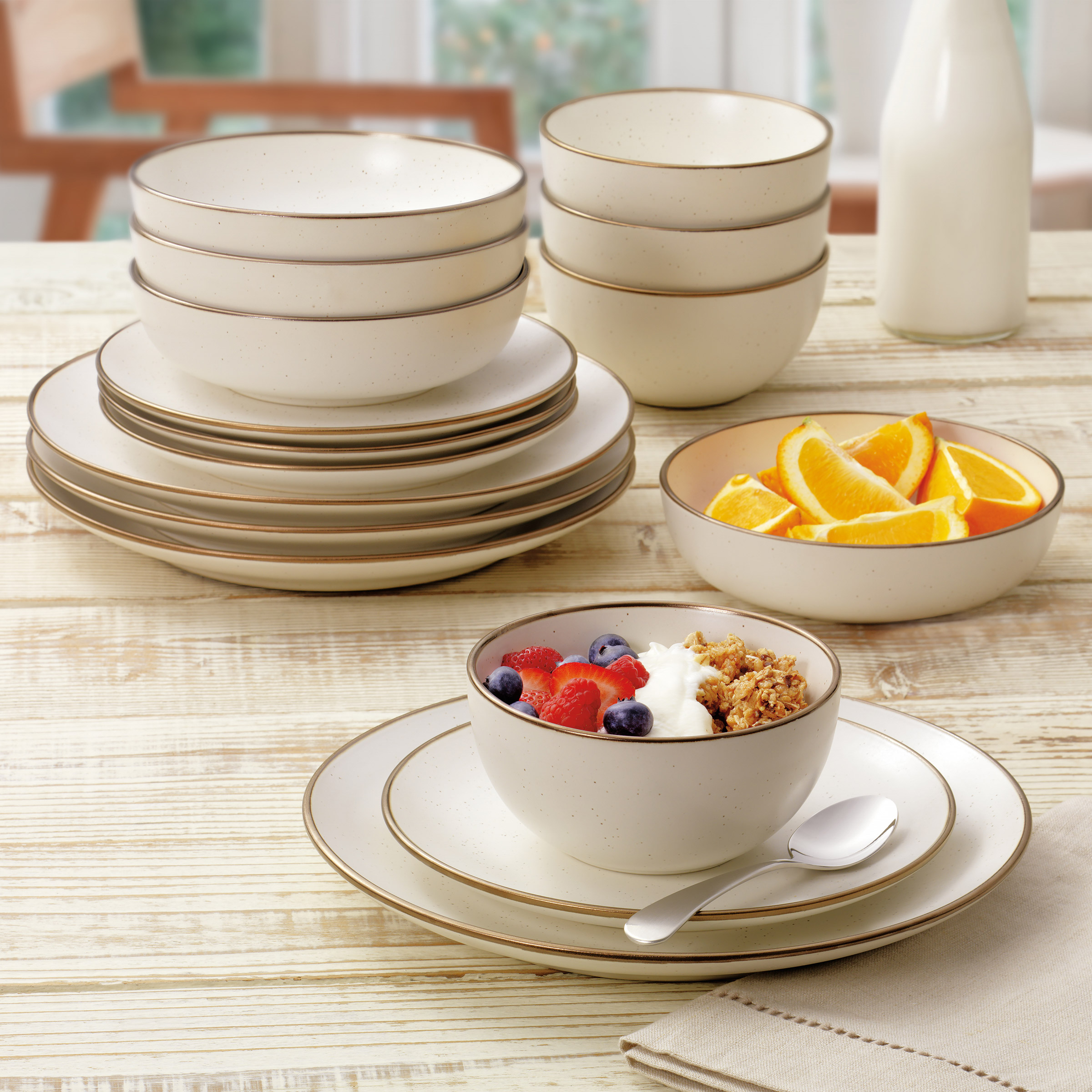 食器 Mikasa Breakfast Set Amazon.com | Mikasa Sunflower Bone China Lightweight Chip
