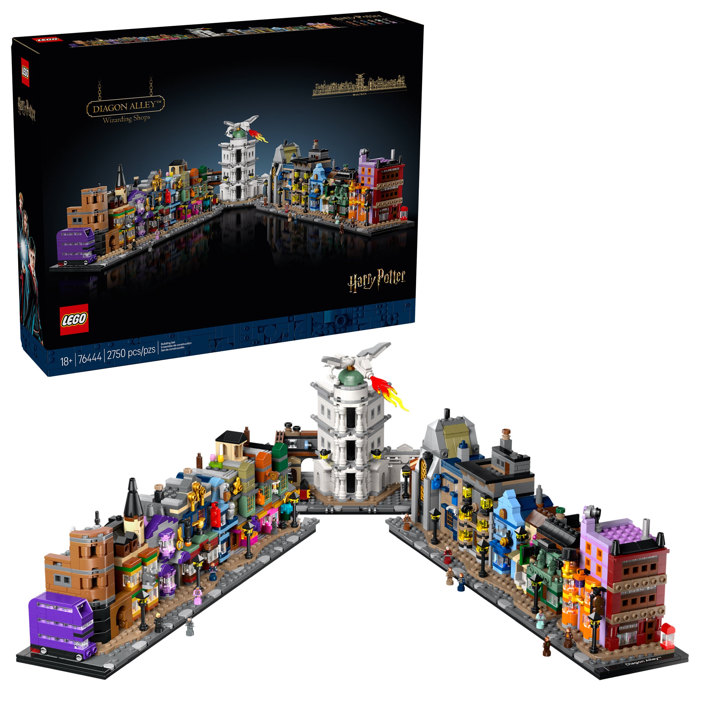 LEGO Harry Potter Diagon Alley Wizarding Shops Collectible
