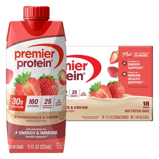 PREMIER PROTEIN SHAKE STRAWBERRY 11 FL OZ/18 PK