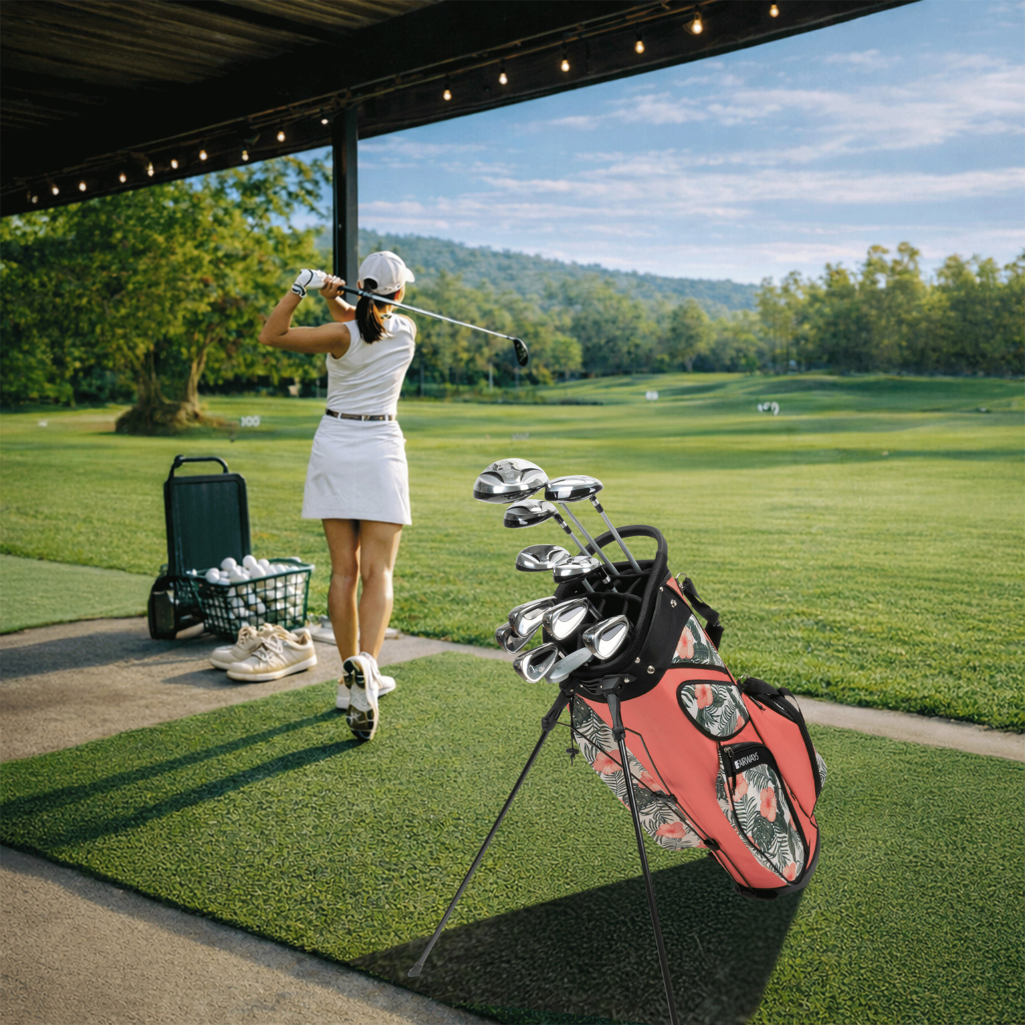 Nancy Lopez Fairways 11-club Women's Golf Set Package with Stand