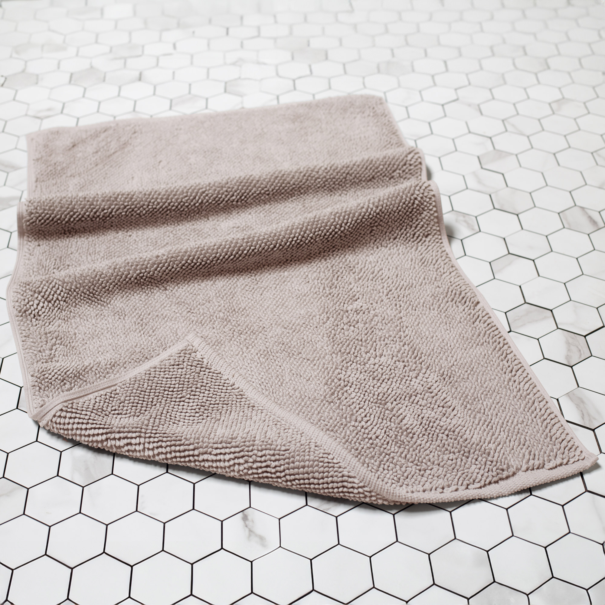 The Turkish Towel Company 100% Cotton Bath Rug