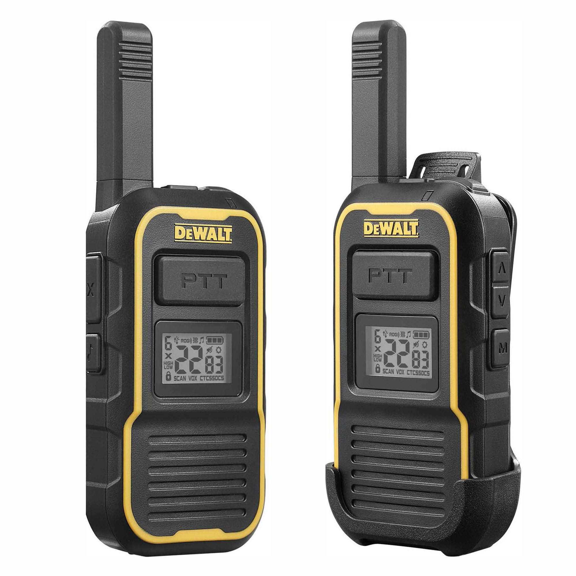 DAIKO　75π　DDL-5001ww DeWALT DXFRSBH600 Two-Way Radios with Charging Dock - 2-pack | Costco