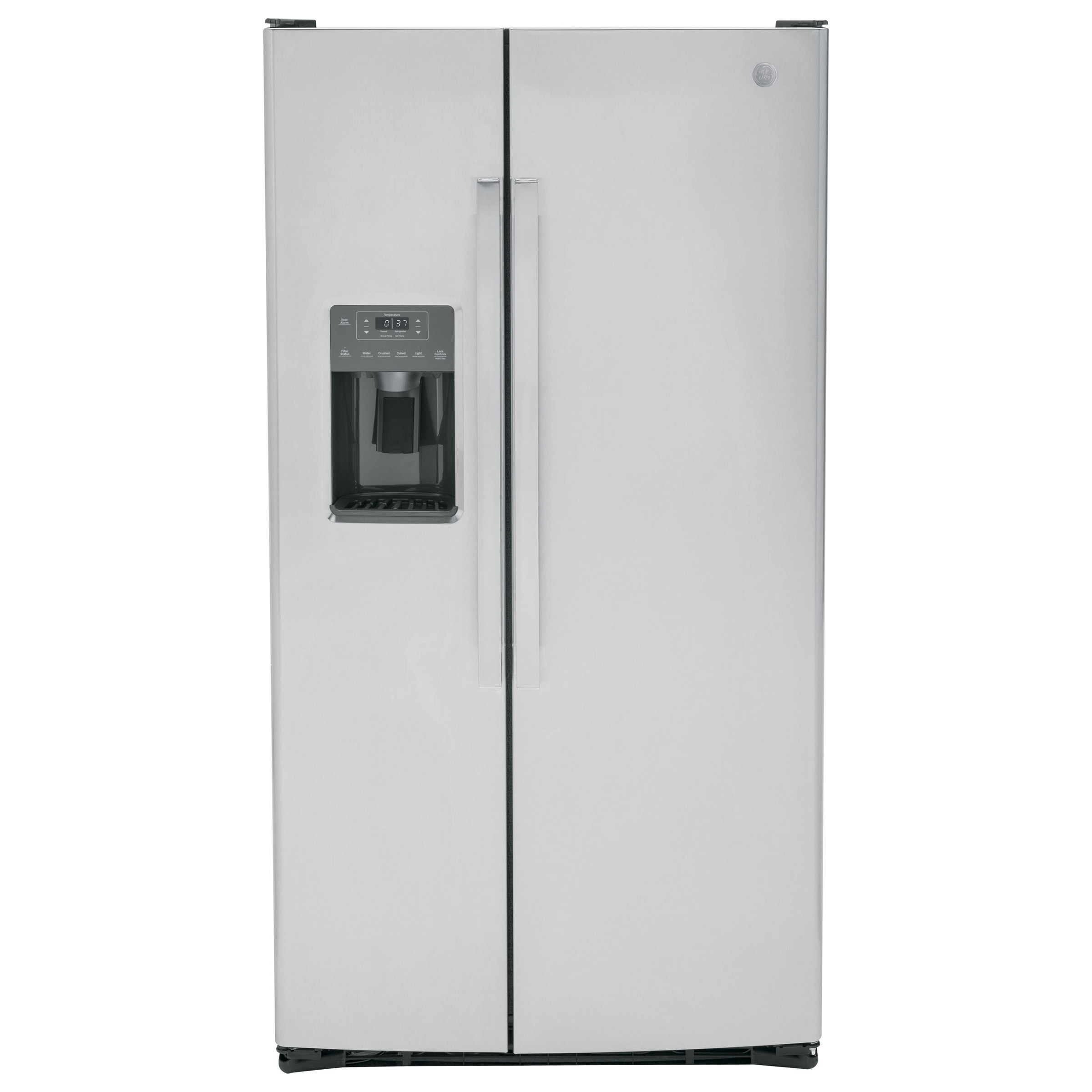 GE 25.3 cu. ft. Side-By-Side Refrigerator with External Dispenser