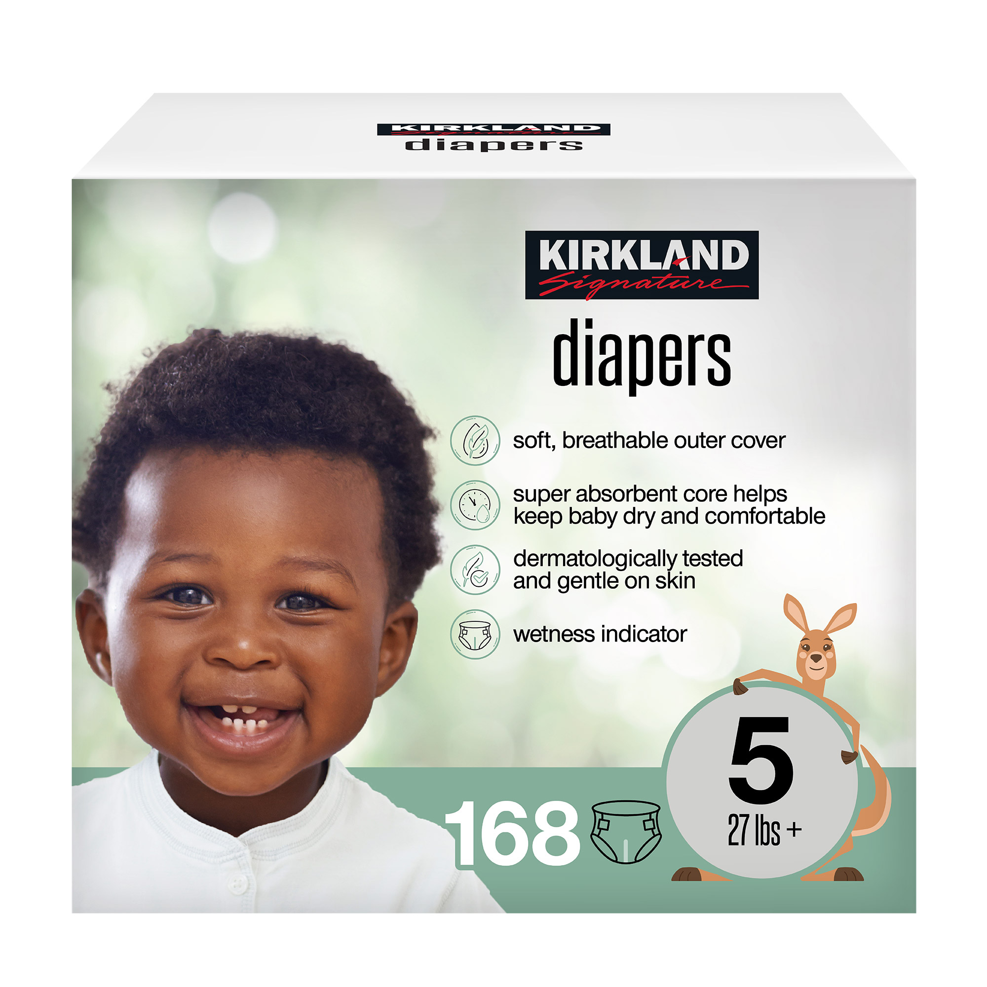 Kirkland Signature Diaper Sizes 3 - 6