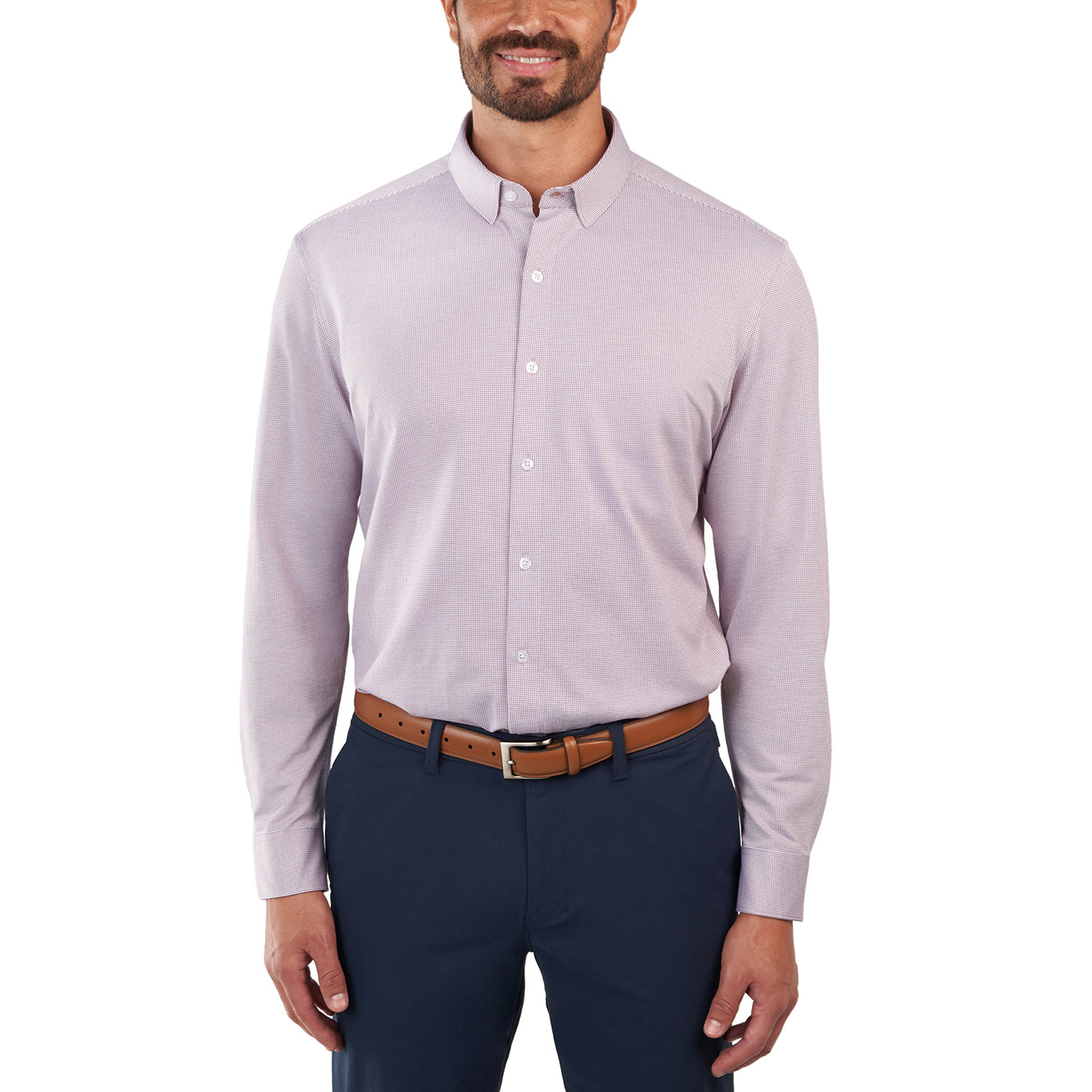 Kirkland Signature Men’s Knit Button Up Shirt
