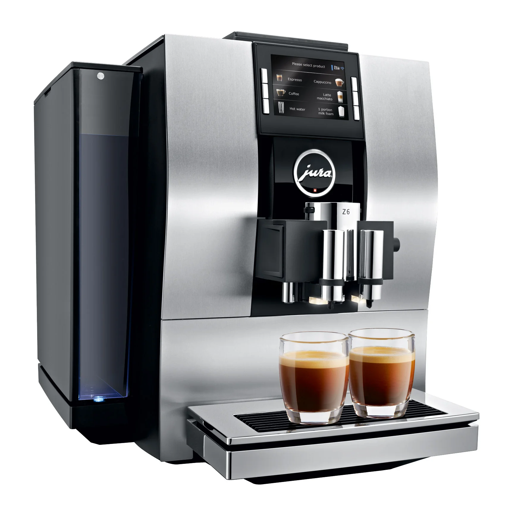 Jura Z6 Automatic Coffee Machine - Aluminum Silver | Costco