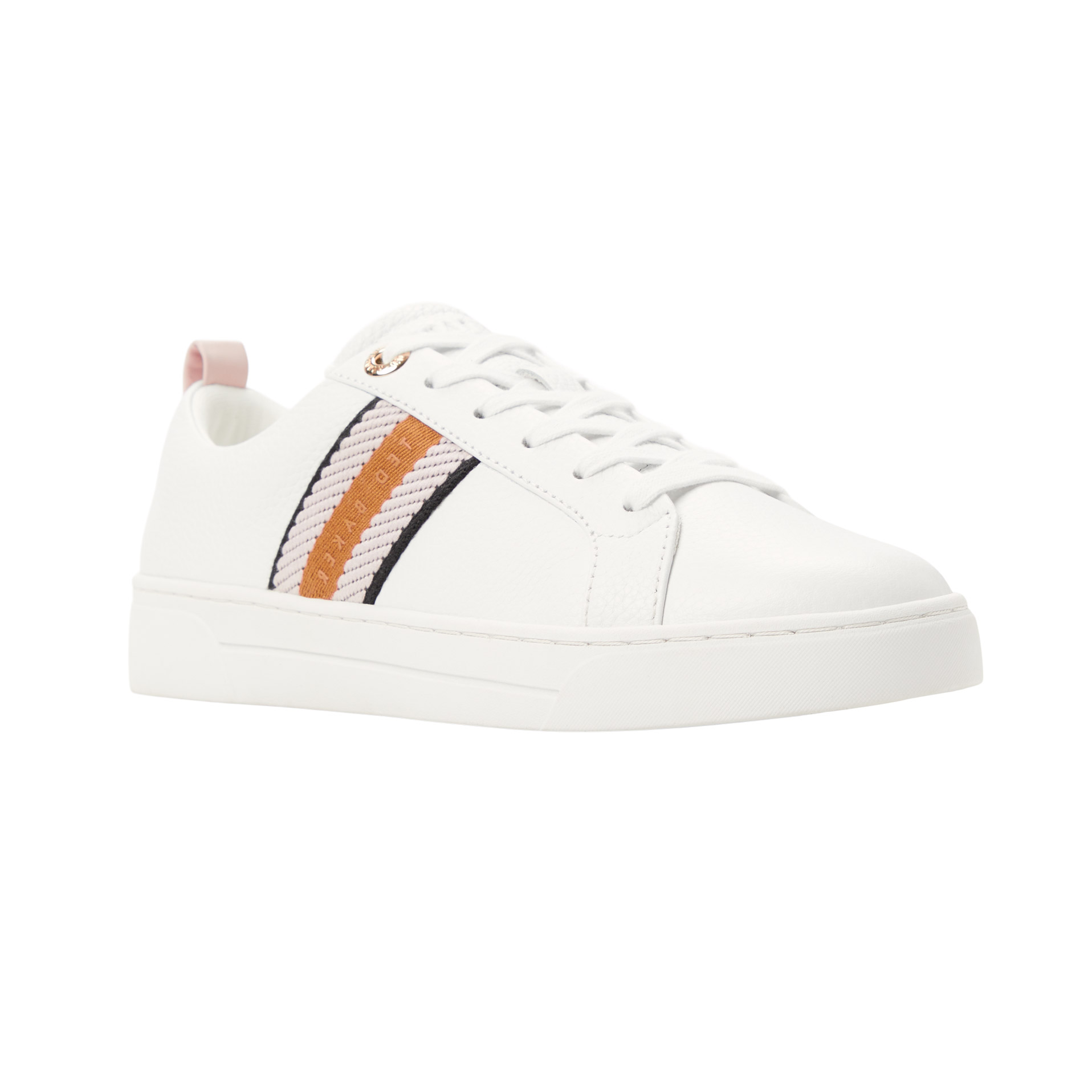 新品☆ TED BAKER サイズ2 Mens Ted Baker Luigis Sneakers In White | Soletrader
