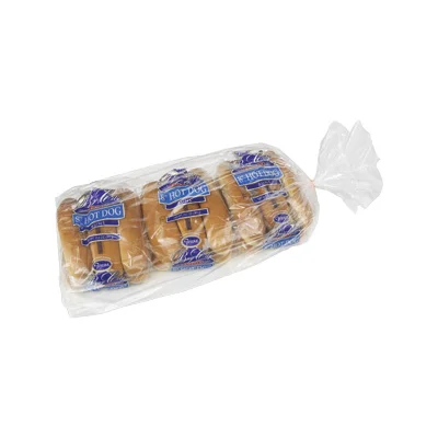 Bay City Deli 8 in Hot Dog Bun, 6-count, 3 pack