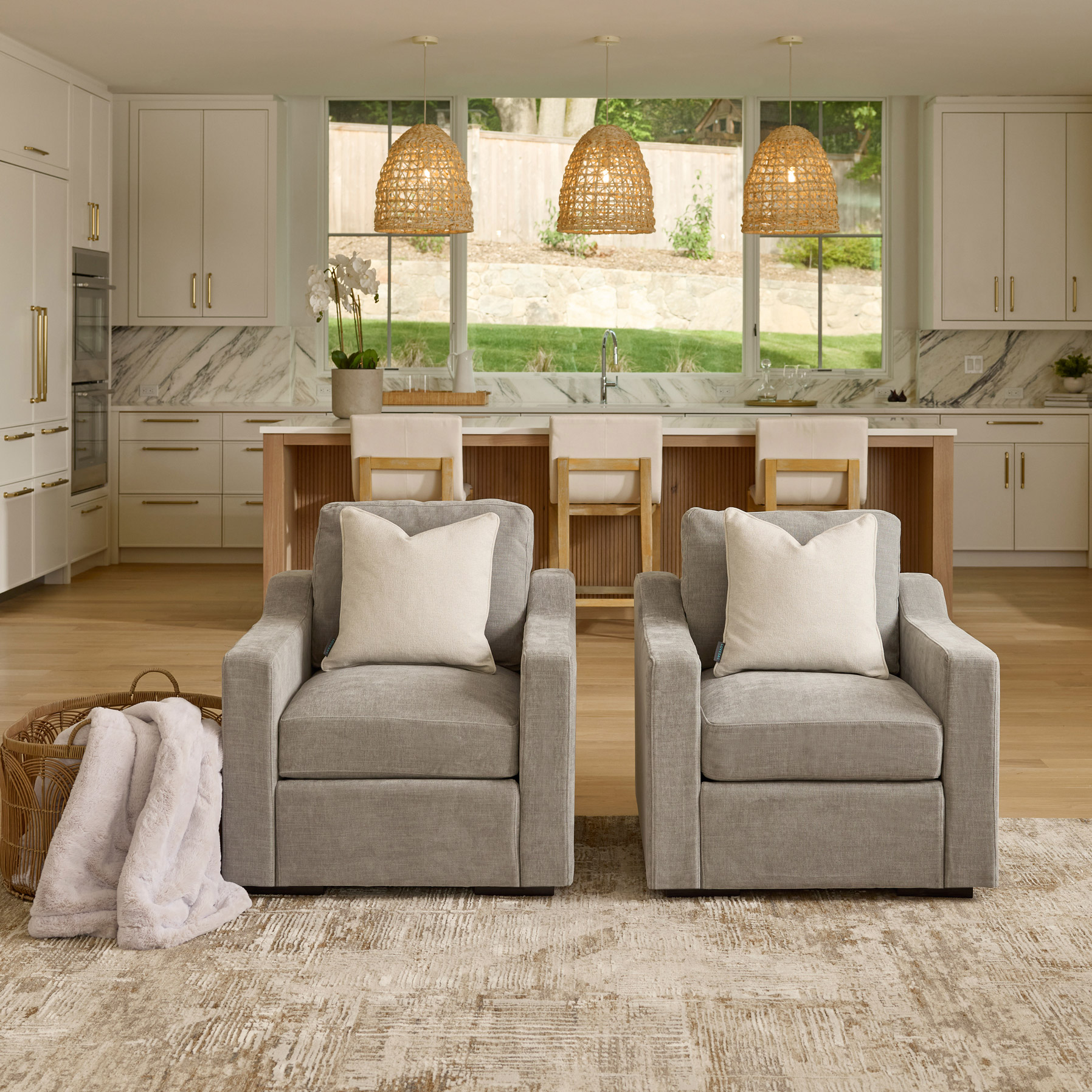 Lovesac Snugg Armchair Bundle with Storage