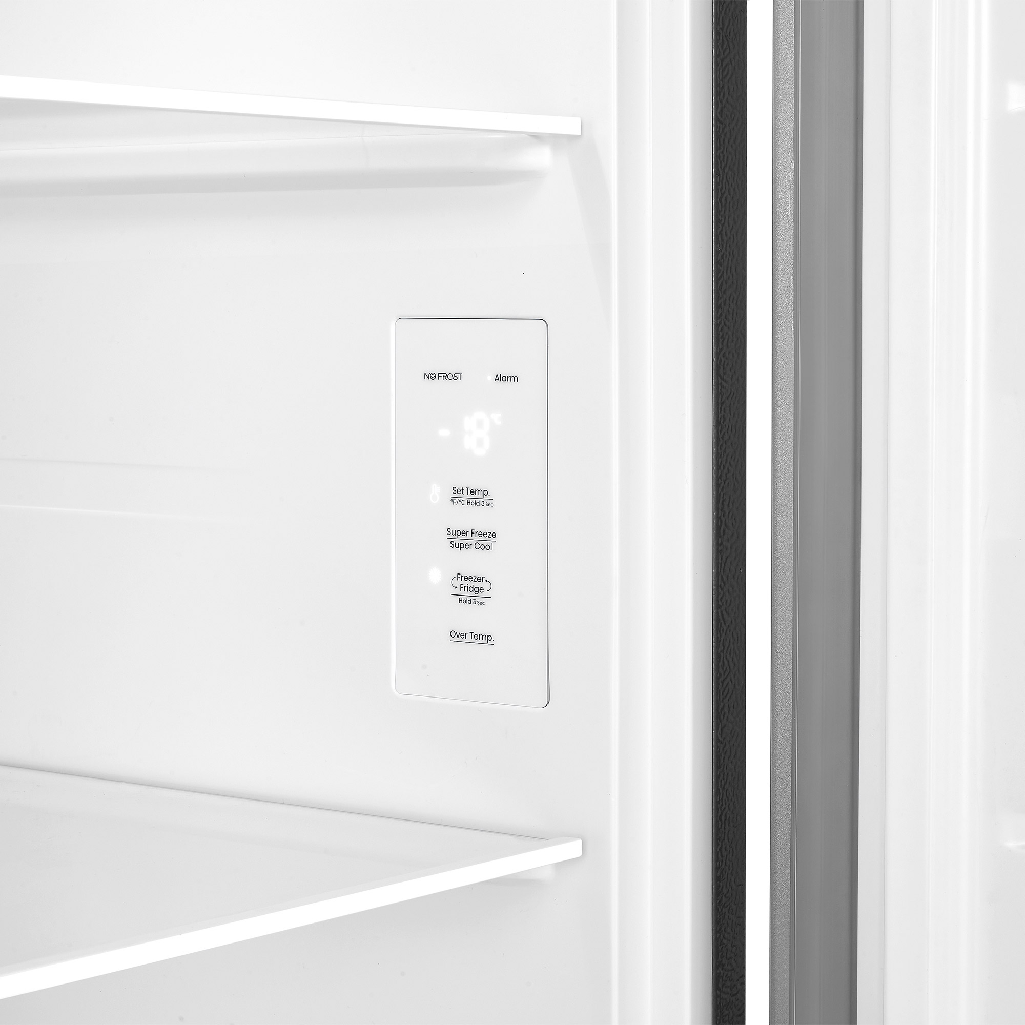 Hisense 22 in. 10.2 cu ft. Stainless Look Convertible Upright