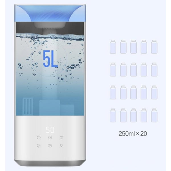 Ecohouzng , 4.7 L (10 pints) Ultrasonic Top-fill Humidifier Ecohouzng , 4.7 L (10 pints) Ultrasonic Top-fill Humidifier