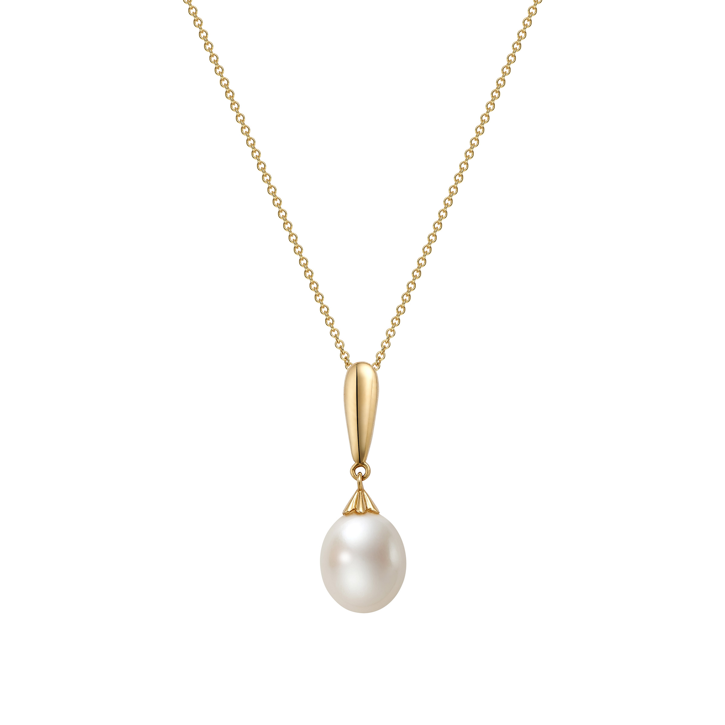 8 – 8.5 mm Cultured Freshwater Pearl Pendant
