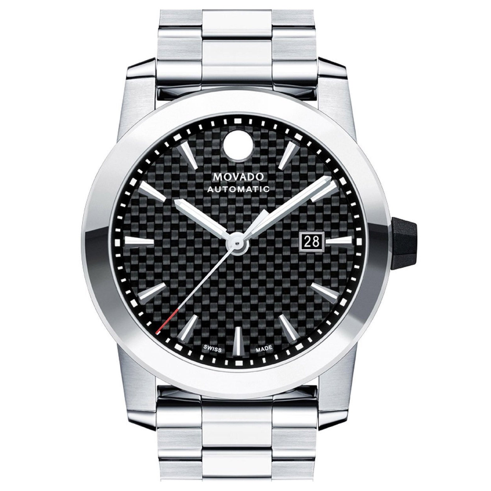 MOVADO VIZIO アナログ時計 Movado Vizio Black Dial Men's Watch | Costco