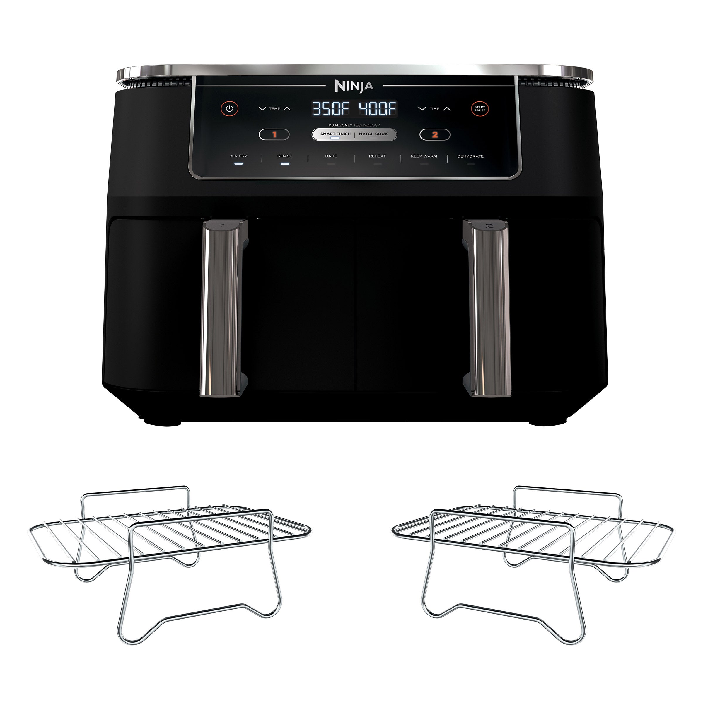 Ninja Foodi 6-in-1 10-qt. XL 2-Basket Air Fryer with DualZone