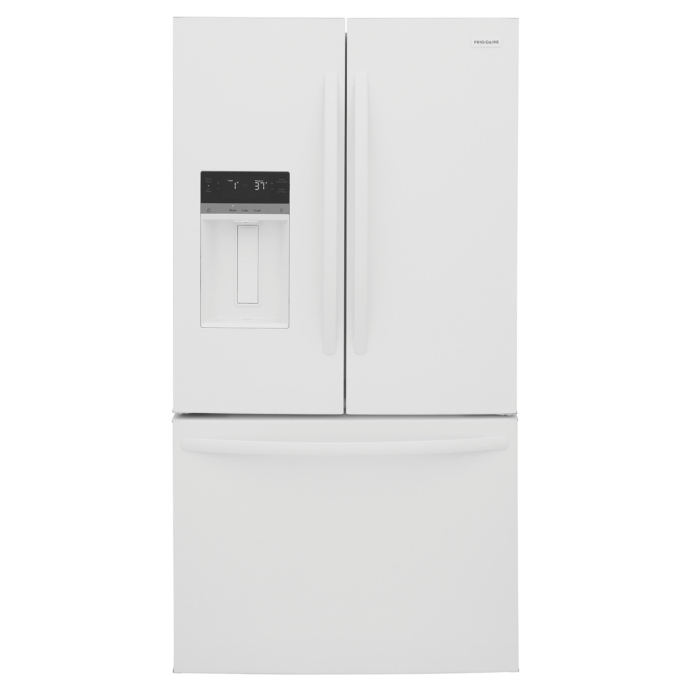 Frigidaire 36 in. 27.8 cu ft. French Door Refrigerator with Ice and Water Dispenser